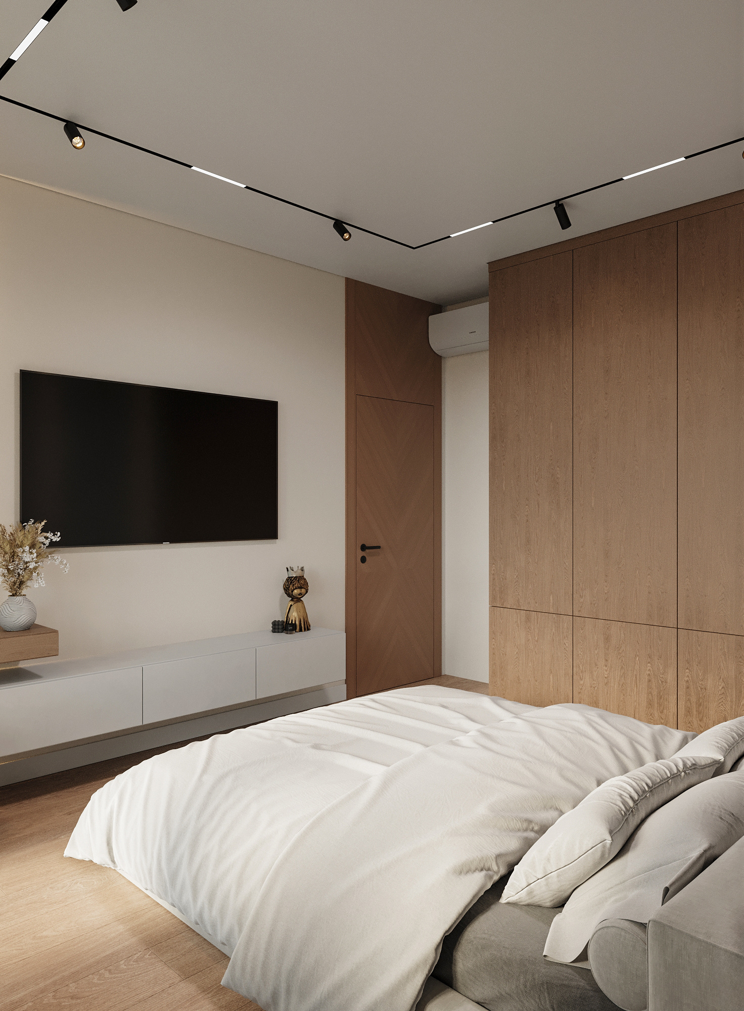 Лаконичный интерьер квартиры 84 м² для двоих в Москве