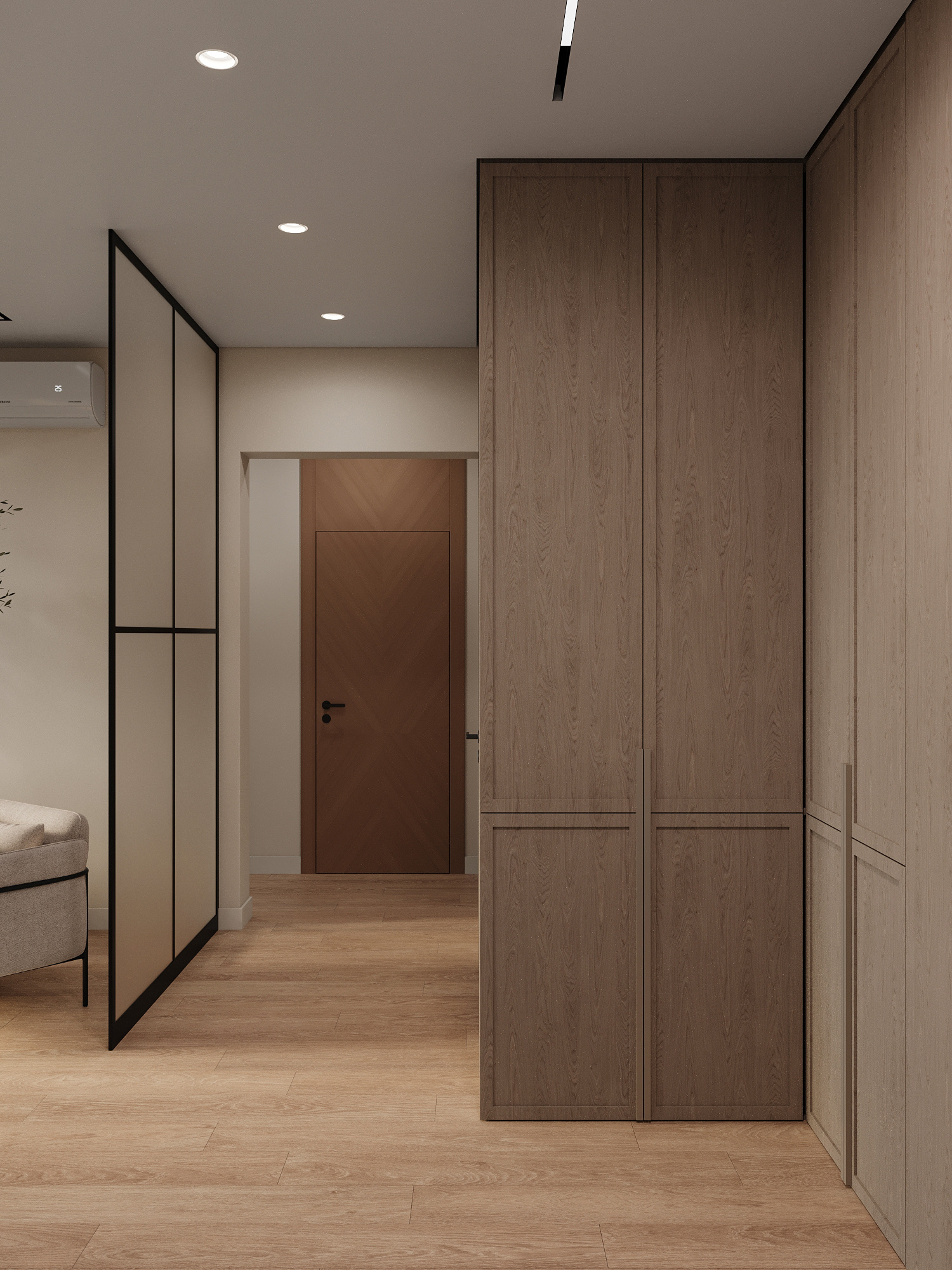 Лаконичный интерьер квартиры 84 м² для двоих в Москве
