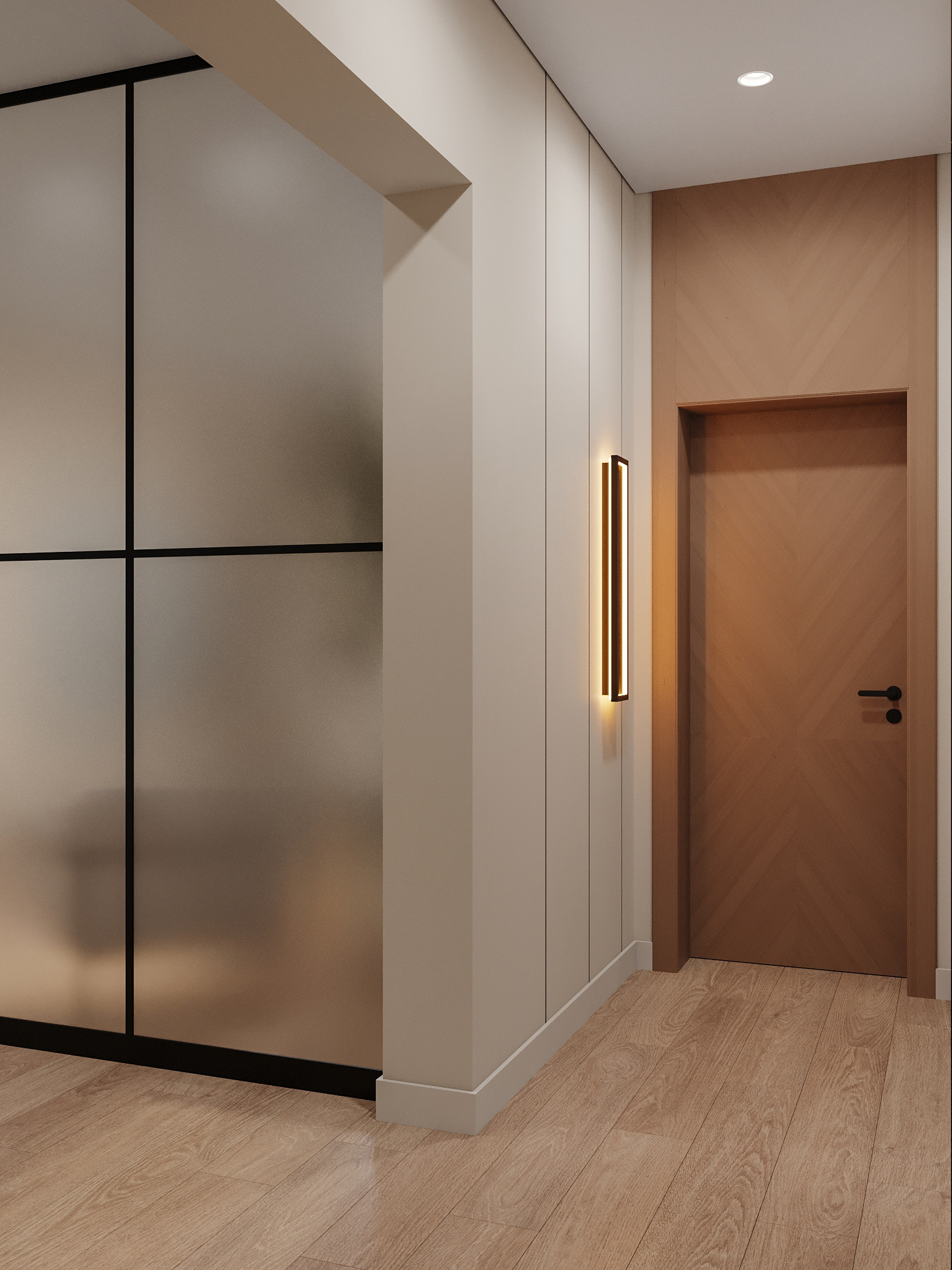 Лаконичный интерьер квартиры 84 м² для двоих в Москве