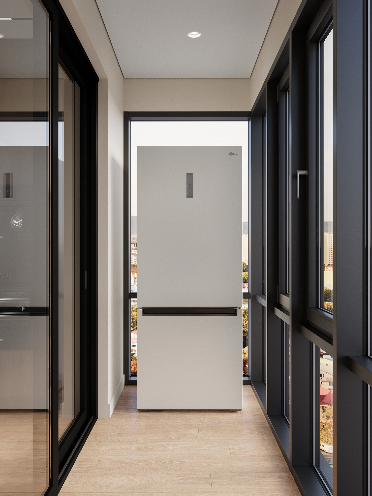 Лаконичный интерьер квартиры 84 м² для двоих в Москве