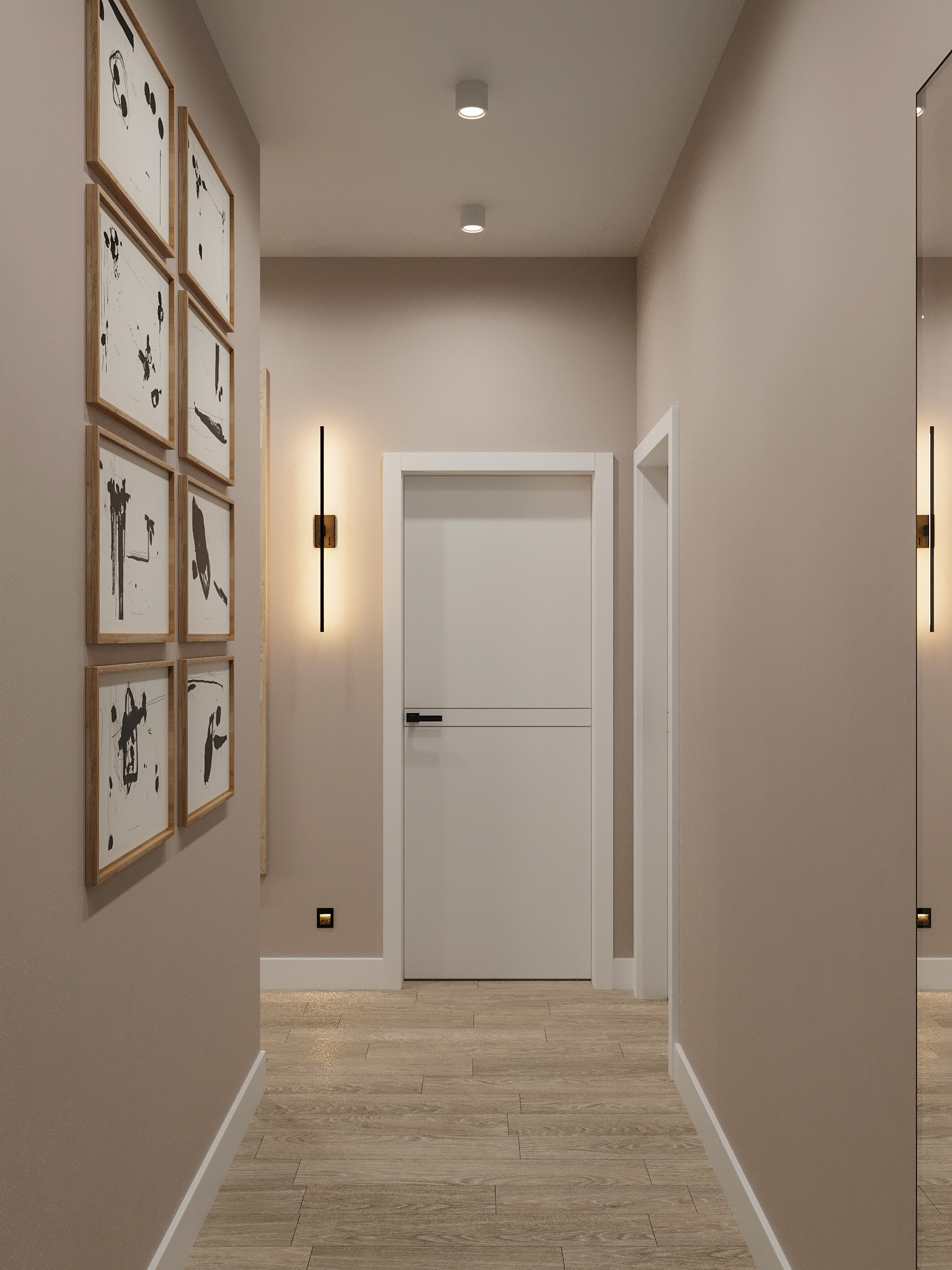 Современный дизайн в двухкомнатной квартире 72 м² с грамотной планировкой