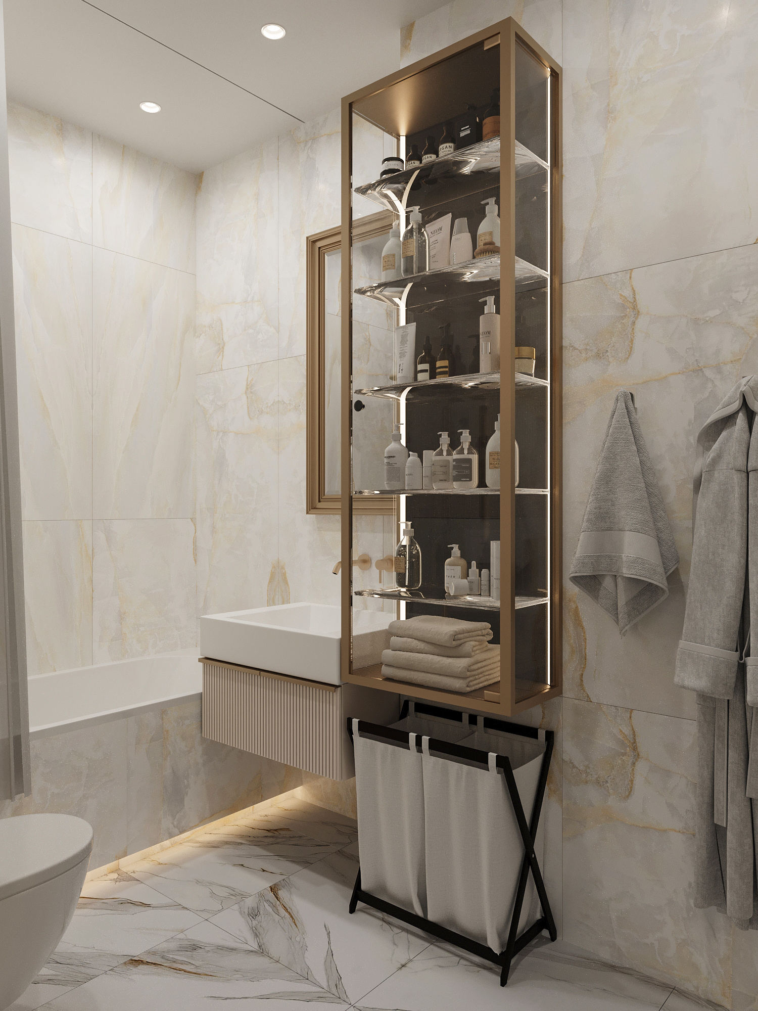 Современный дизайн в двухкомнатной квартире 72 м² с грамотной планировкой