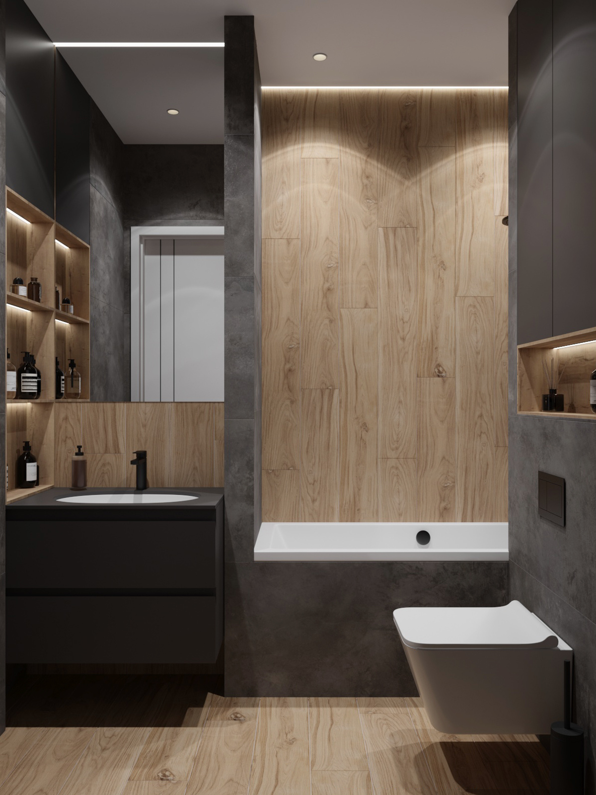 Современный дизайн-проект для семьи с детьми