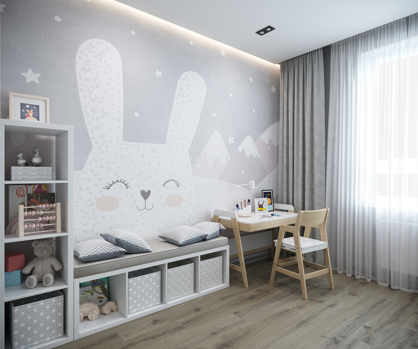 Детская комната для девочки — коллекция Big Little