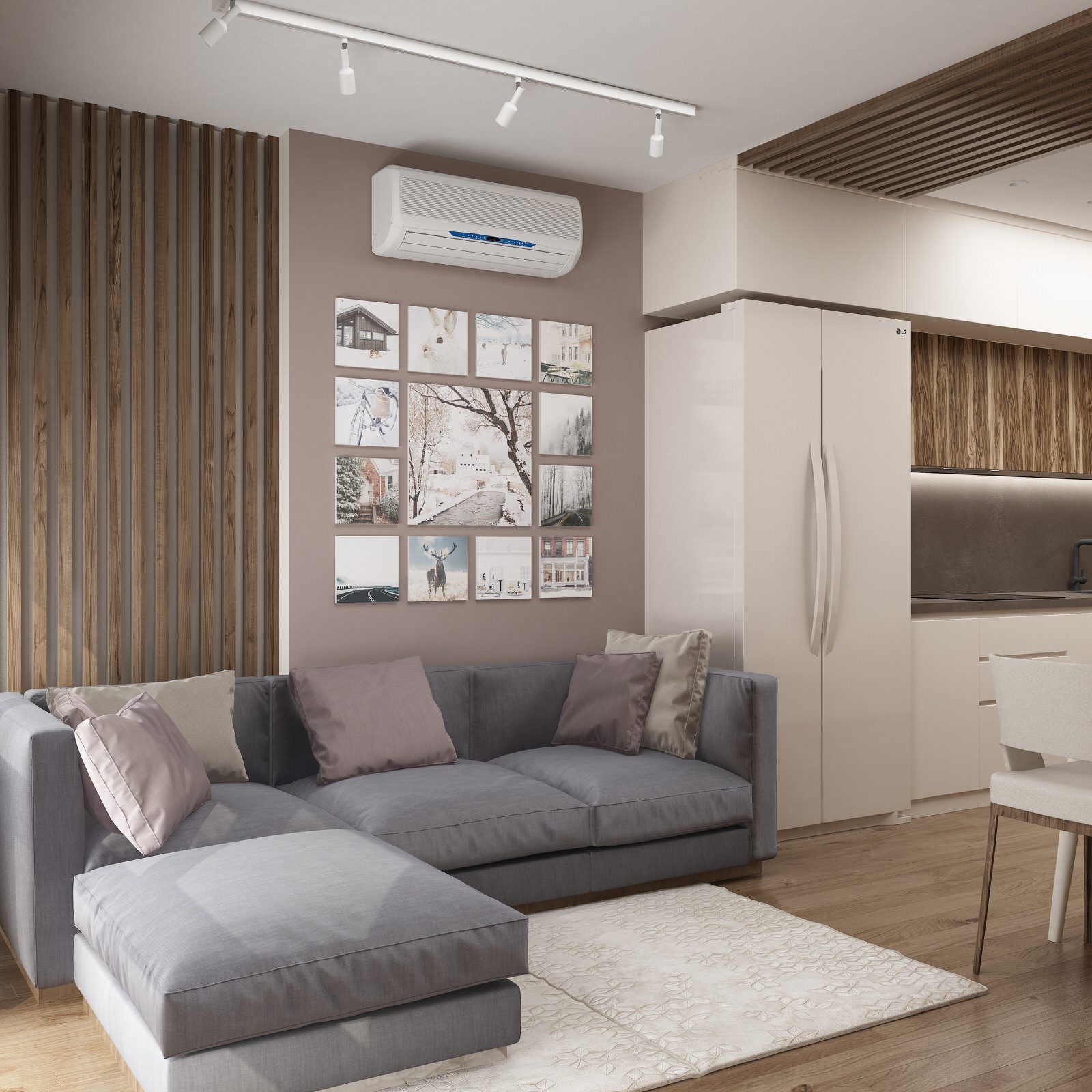 Apartment design in Kyiv