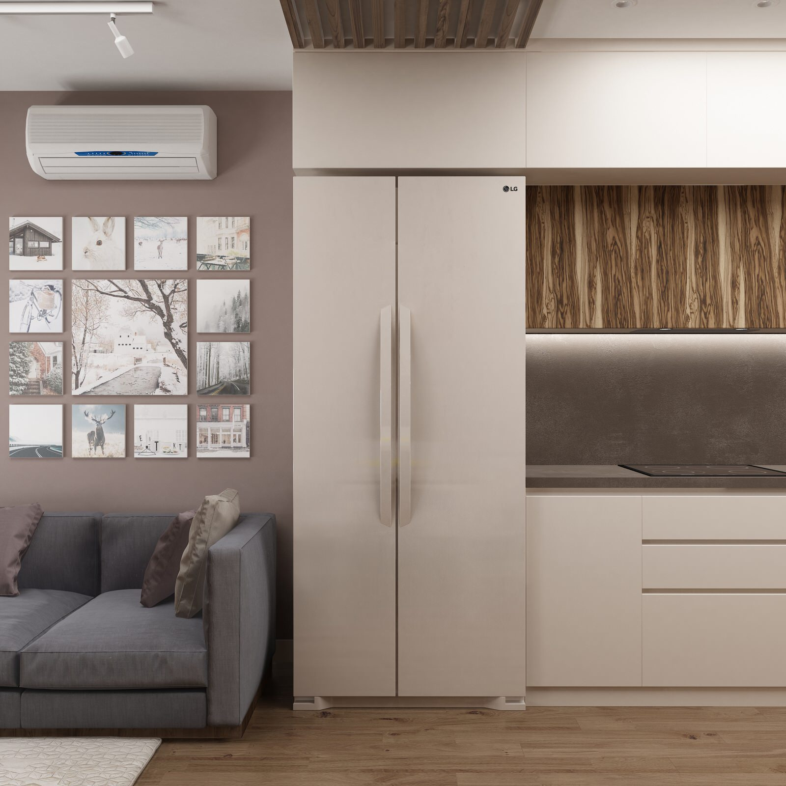 Apartment design in Kyiv