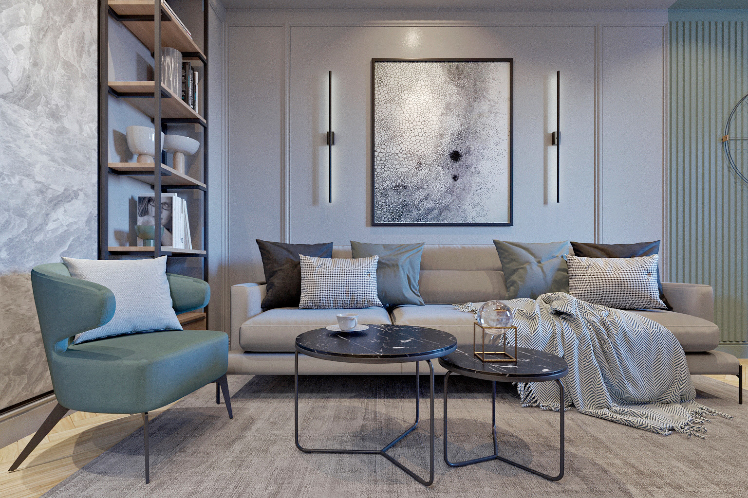 Обложка проекта: Nuray Residence 95м.кв.