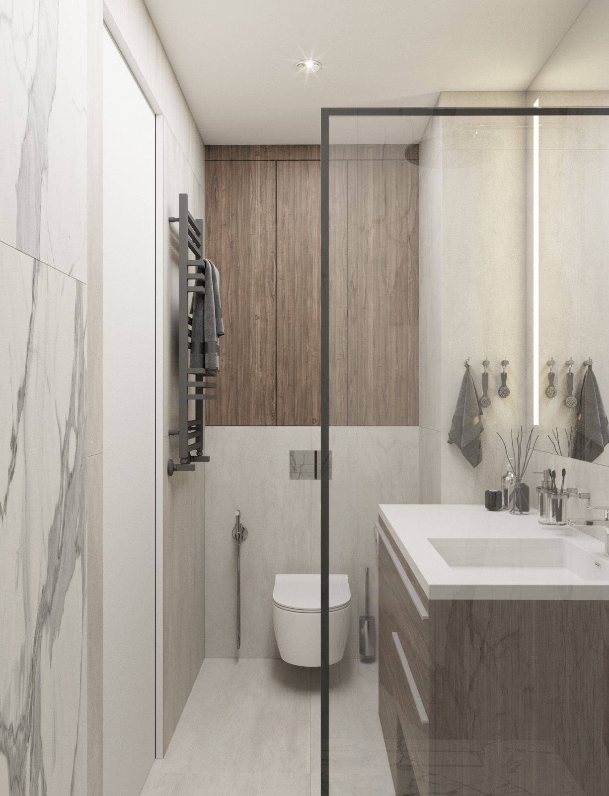 Обложка проекта: Квартира 60m² , Moscow