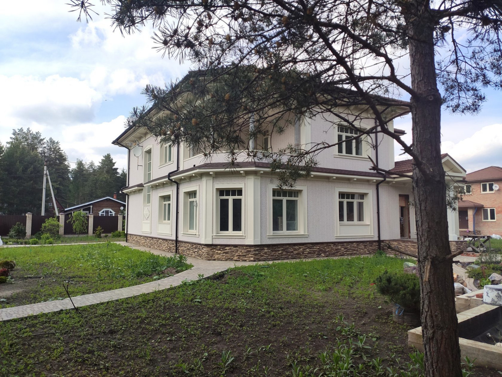 Проект дома 520 м2 в КП Сосновый край