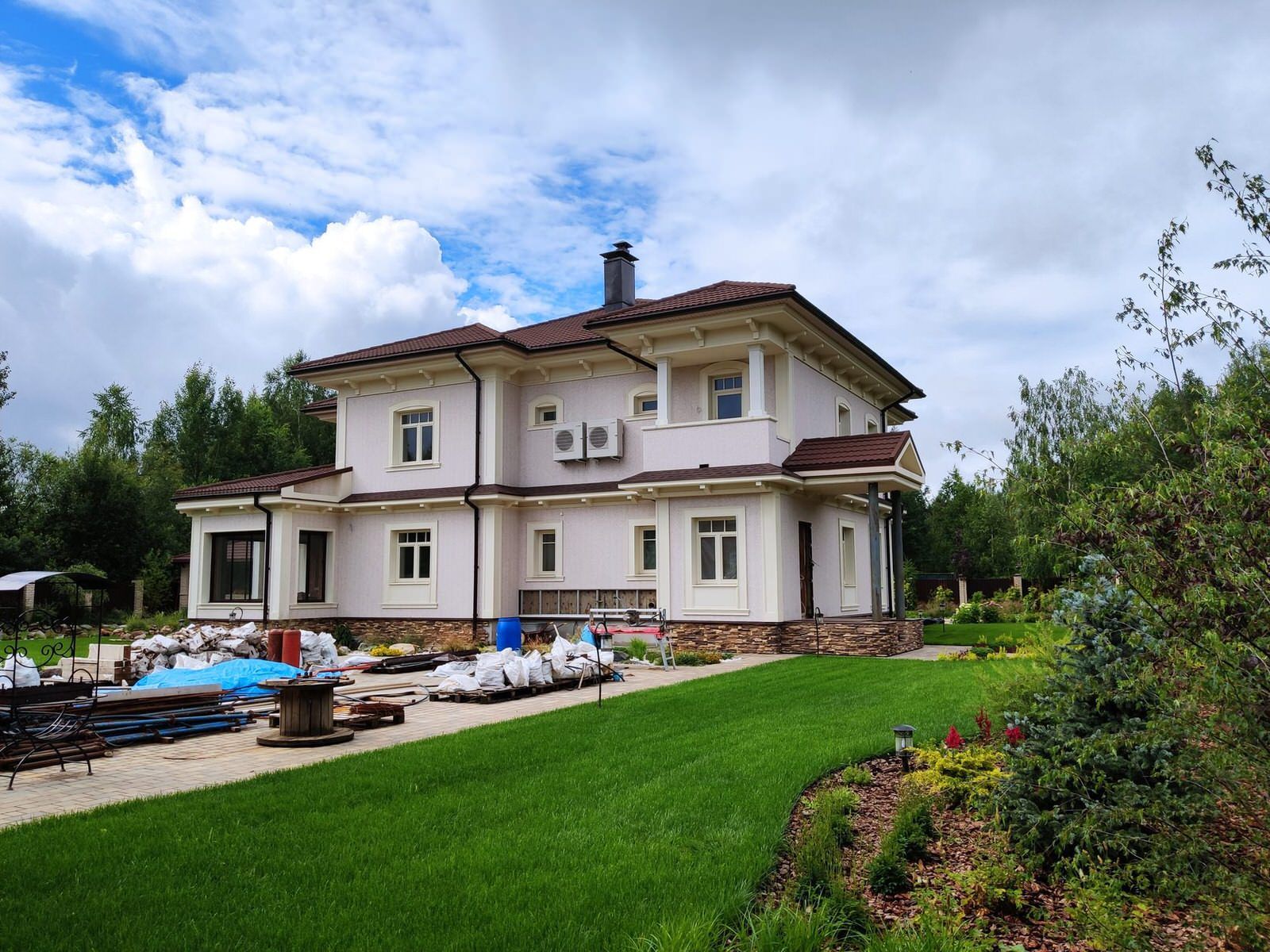 Проект дома 520 м2 в КП Сосновый край