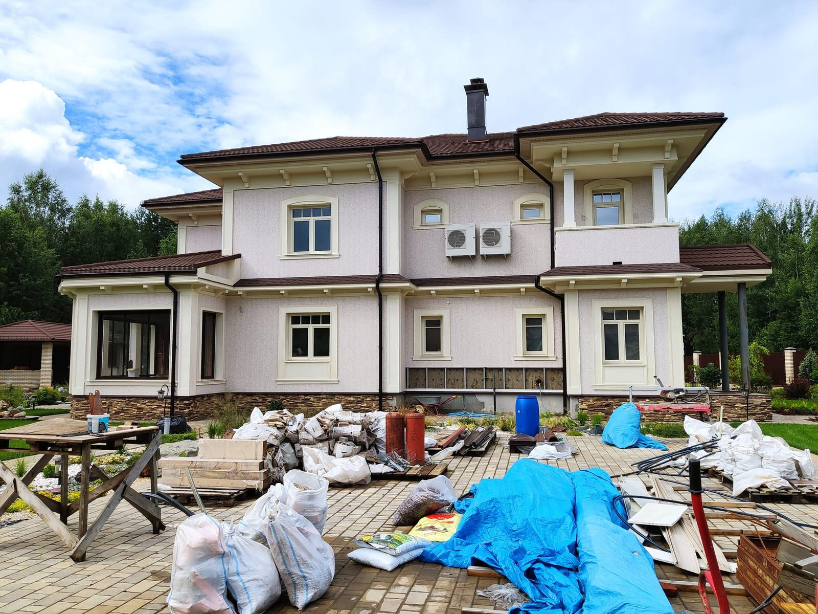 Проект дома 520 м2 в КП Сосновый край