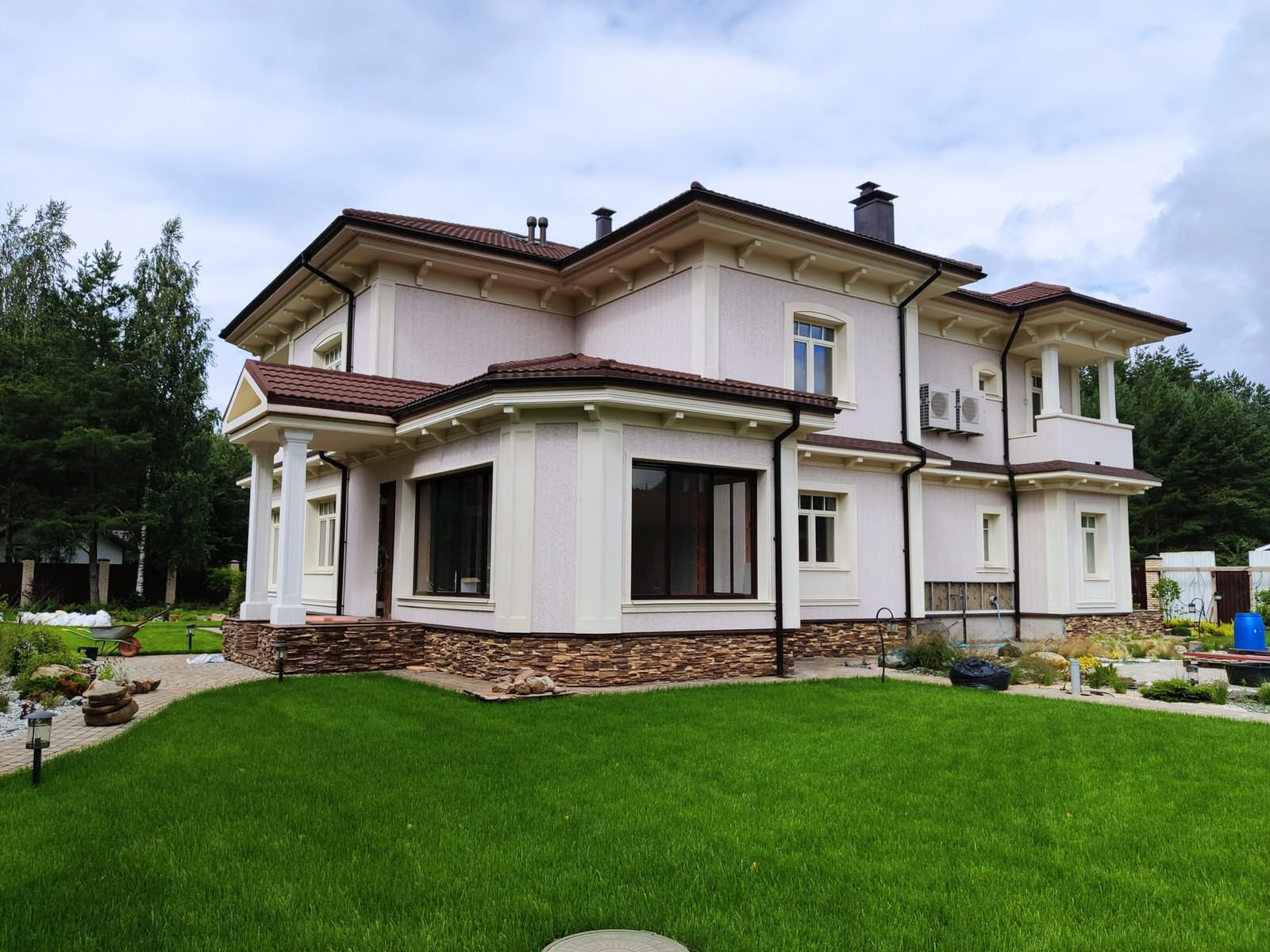 Проект дома 520 м2 в КП Сосновый край