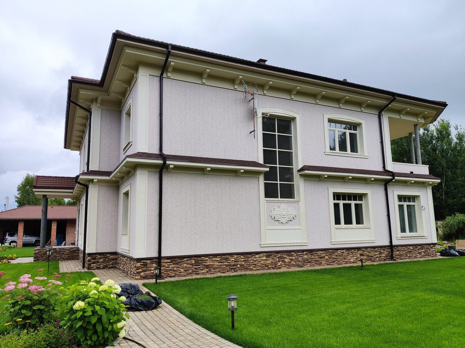 Проект дома 520 м2 в КП Сосновый край