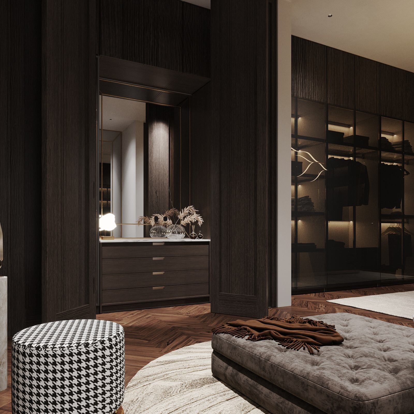 wardrobe/closet for the master bedroom