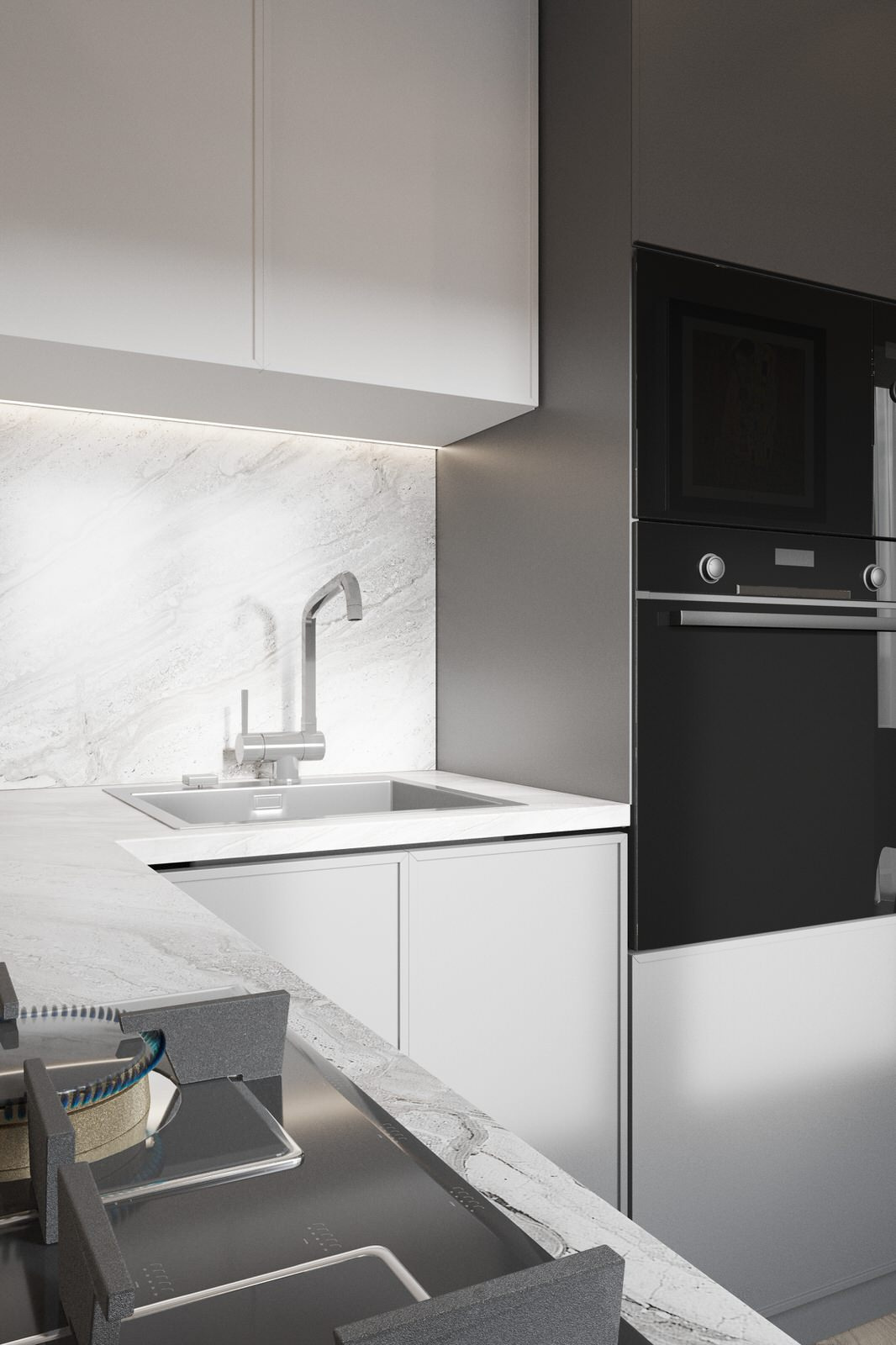 dining area, ukrainian couple