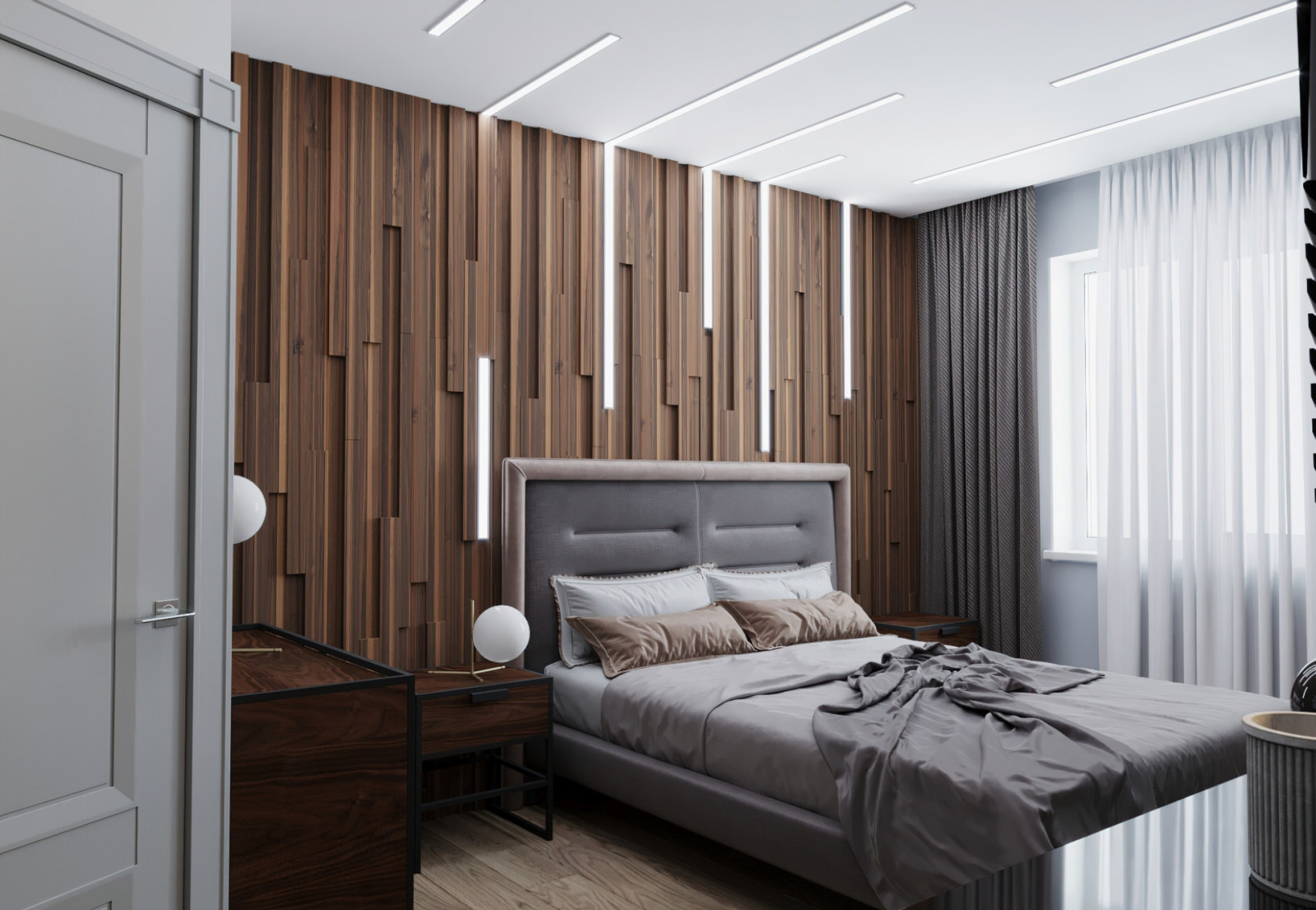 Concrete and elm