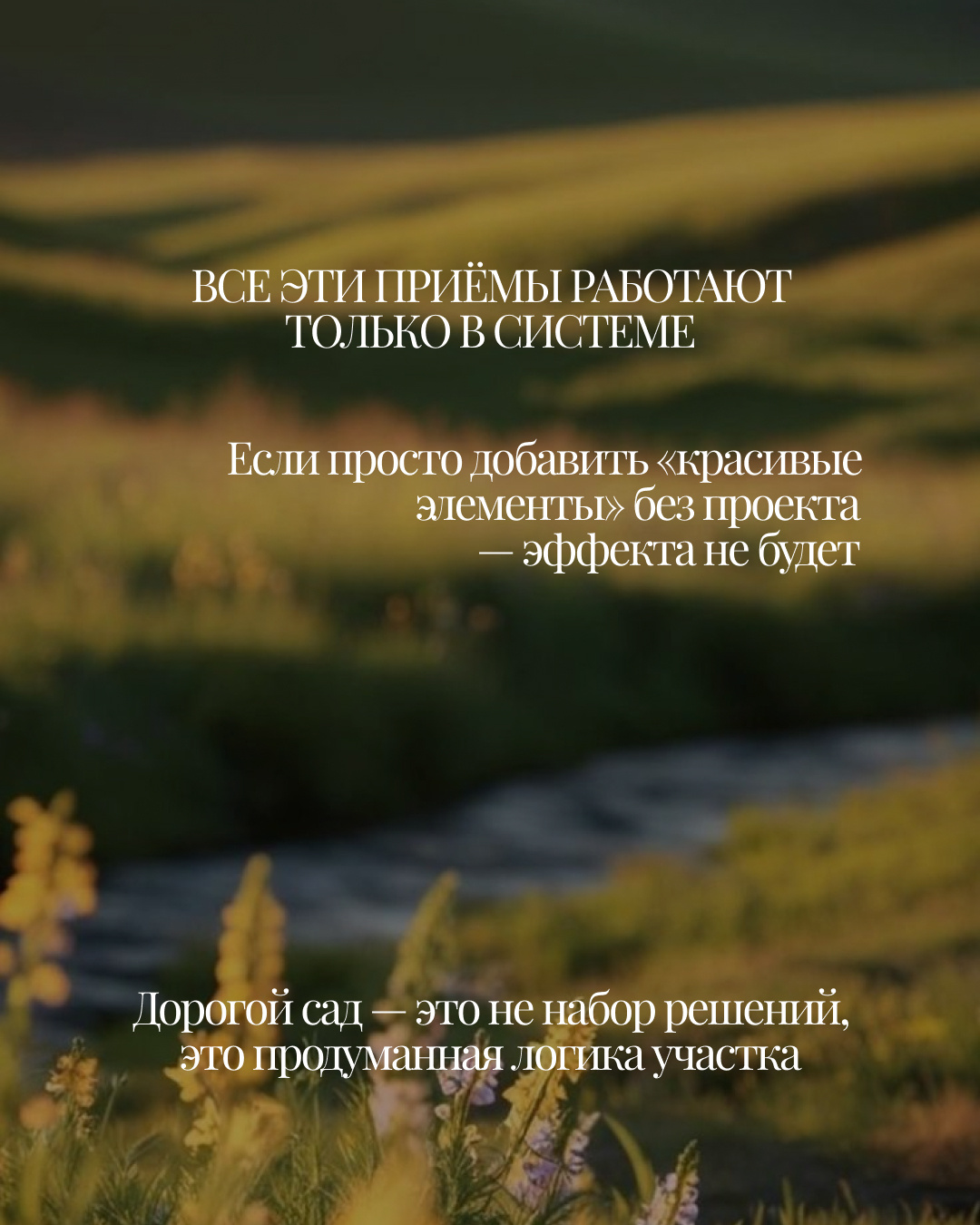 5 приёмов, которые сделают сад визуально дороже