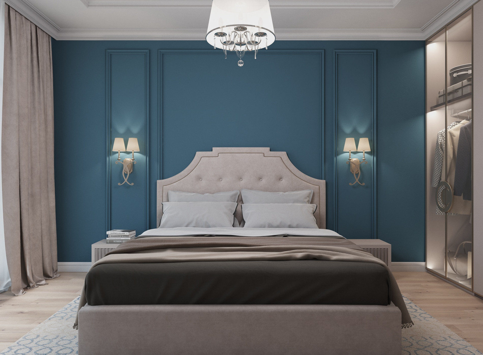 Apartment with an area of 189.6m2
