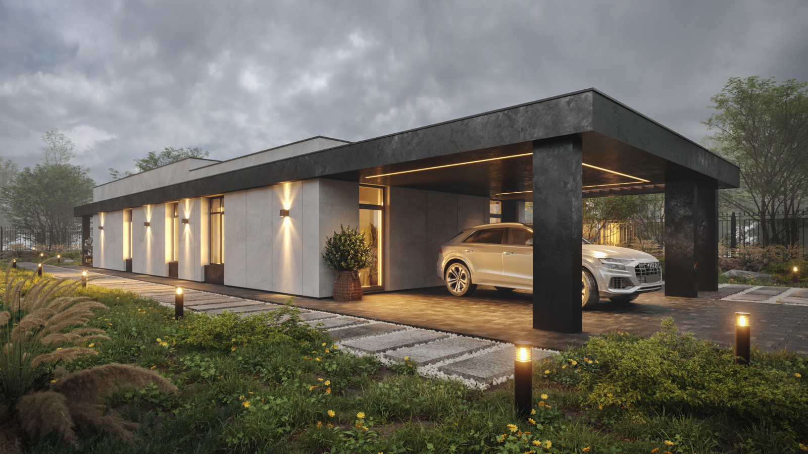 FLAT HILLS HOUSE
