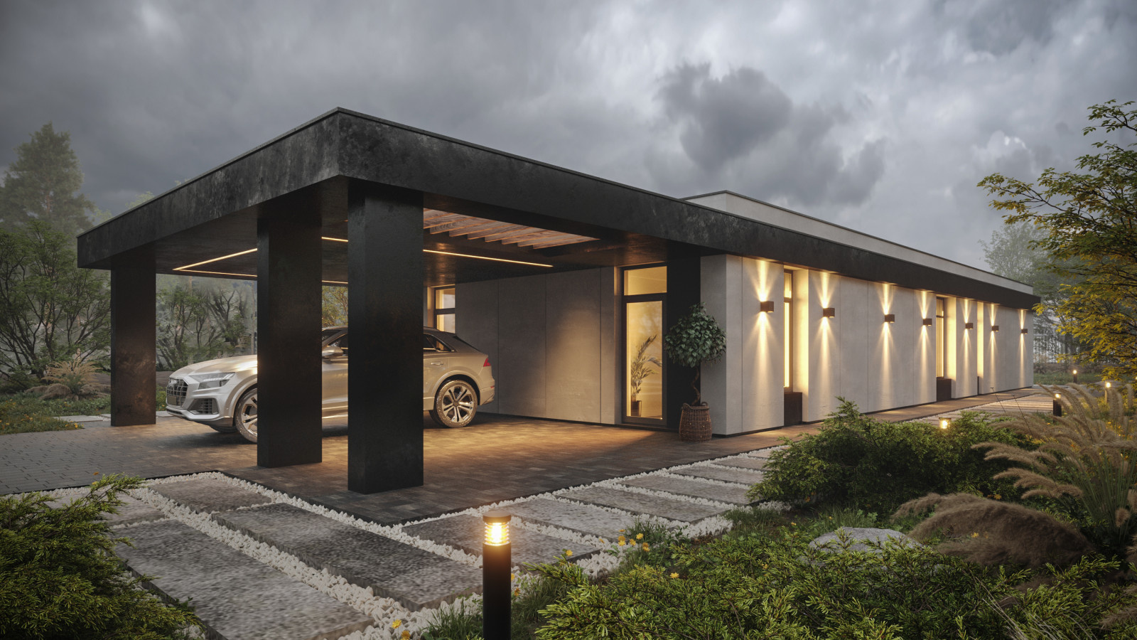 FLAT HILLS HOUSE