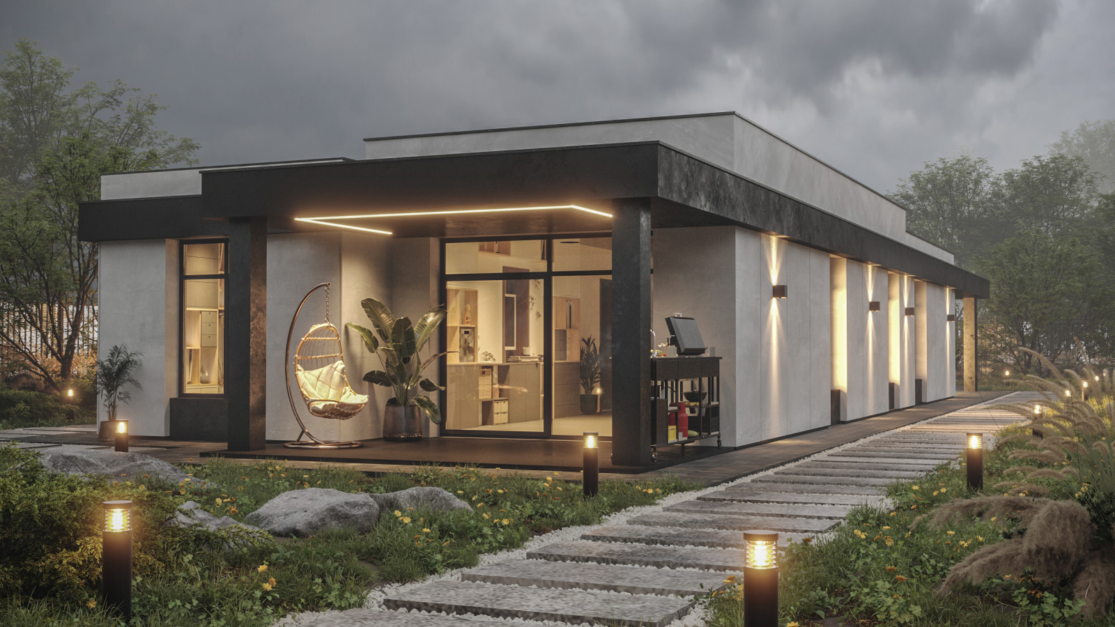 FLAT HILLS HOUSE