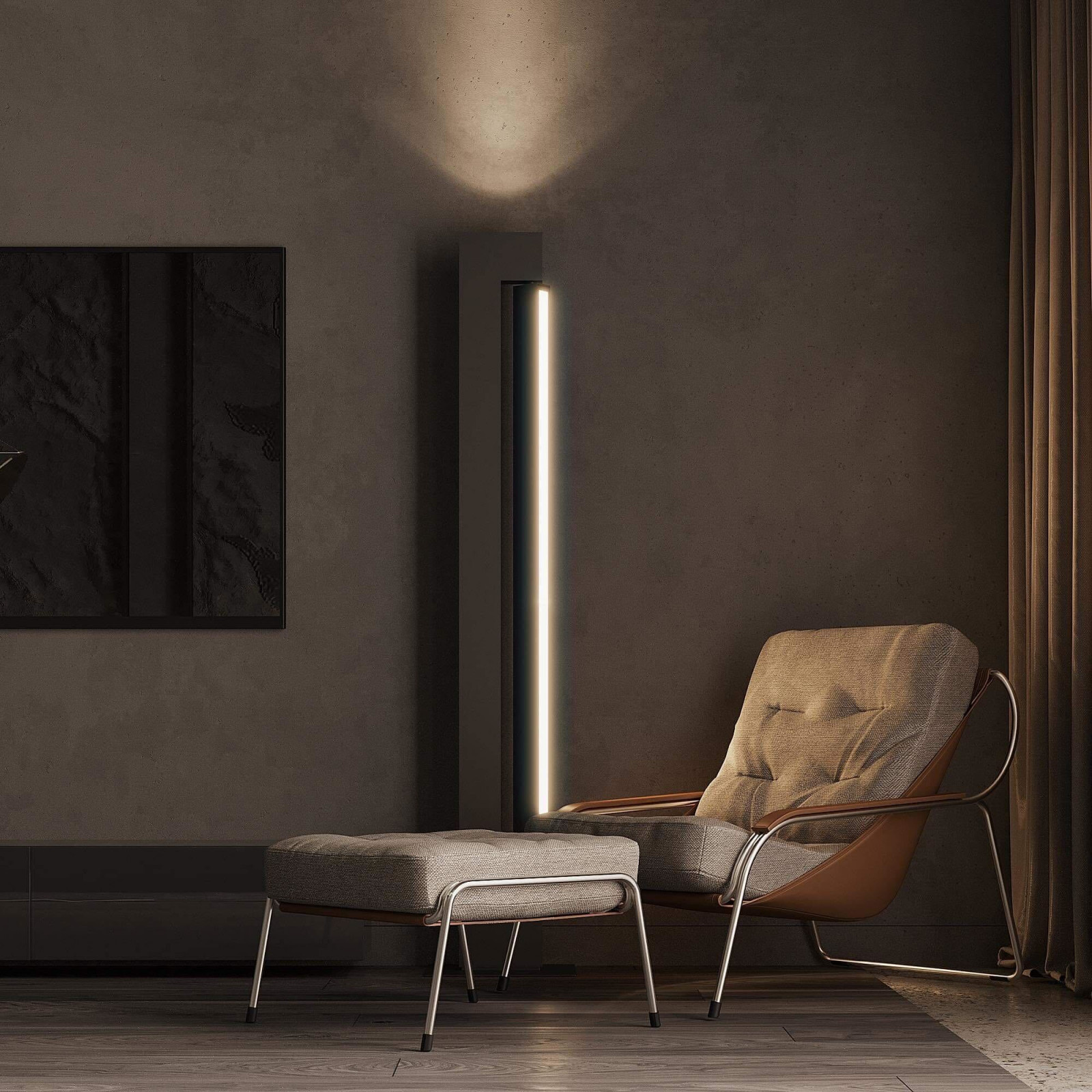 Dark Bedroom
