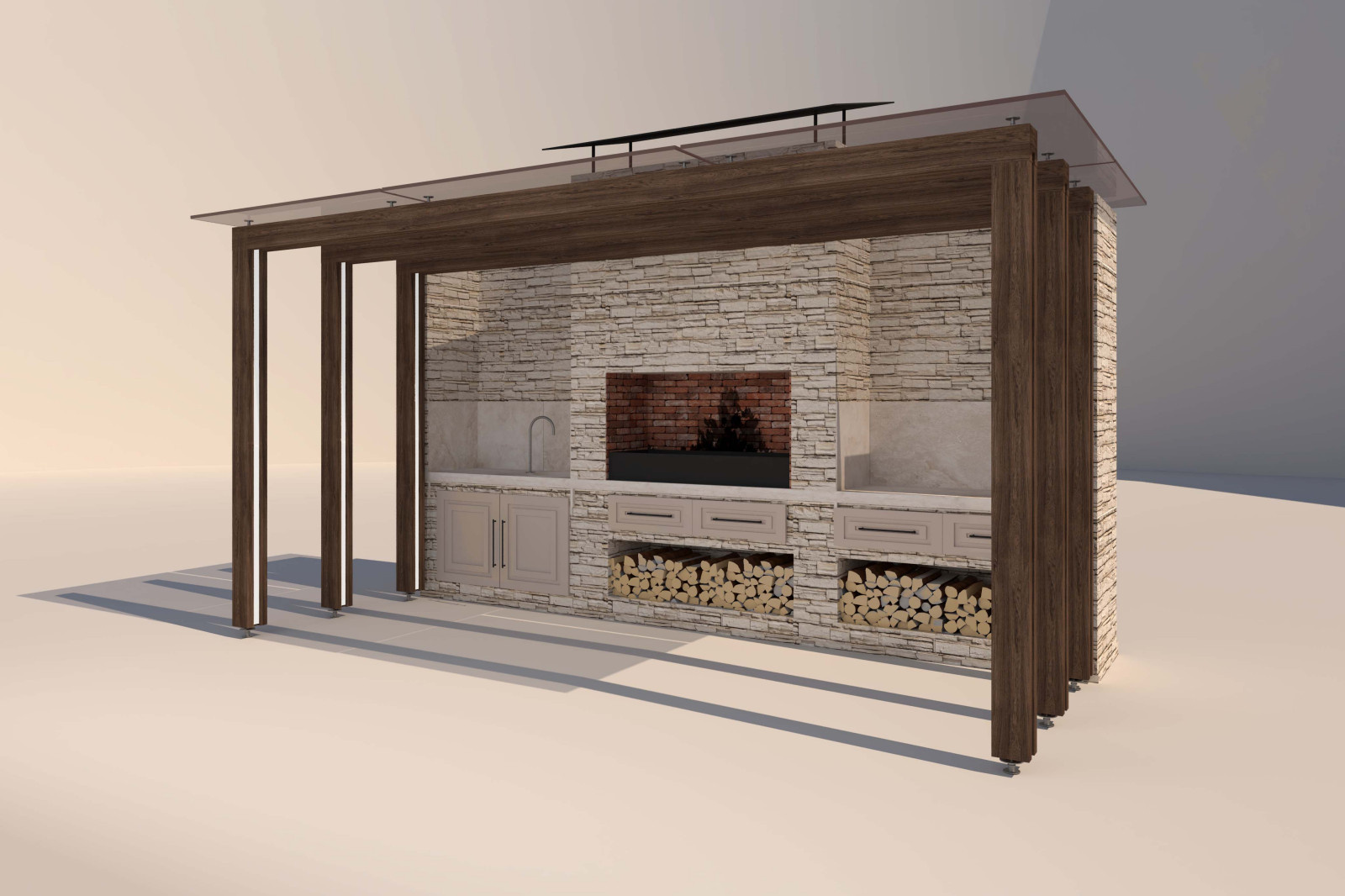 BBQ pavilion