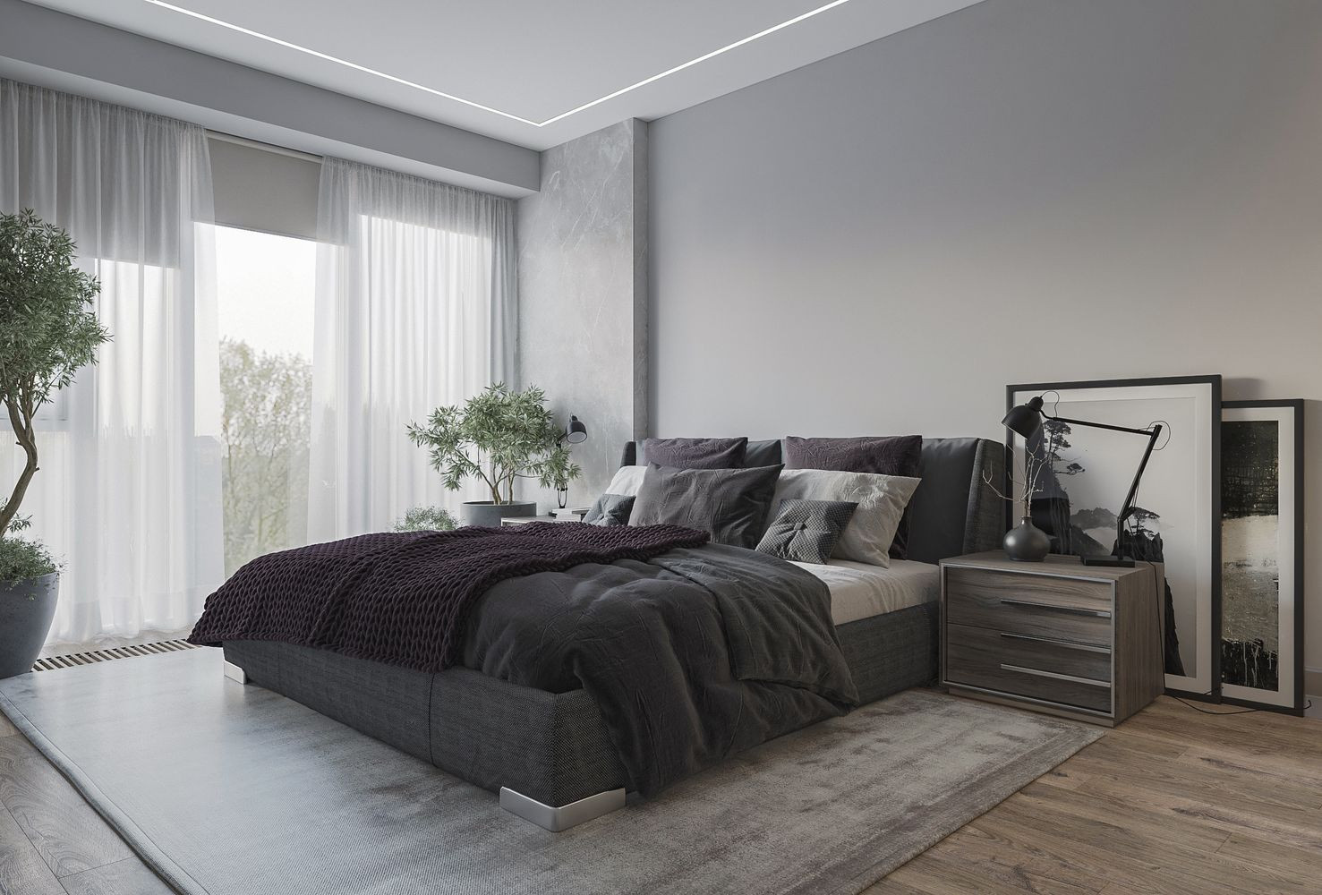ДИЗАЙН ИНТЕРЬЕРА КВАРТИРЫ В ЖК SKY HOUSE 66 КВ.М