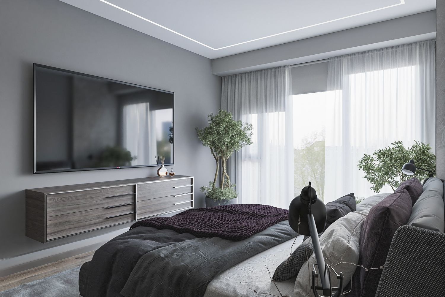 ДИЗАЙН ИНТЕРЬЕРА КВАРТИРЫ В ЖК SKY HOUSE 66 КВ.М