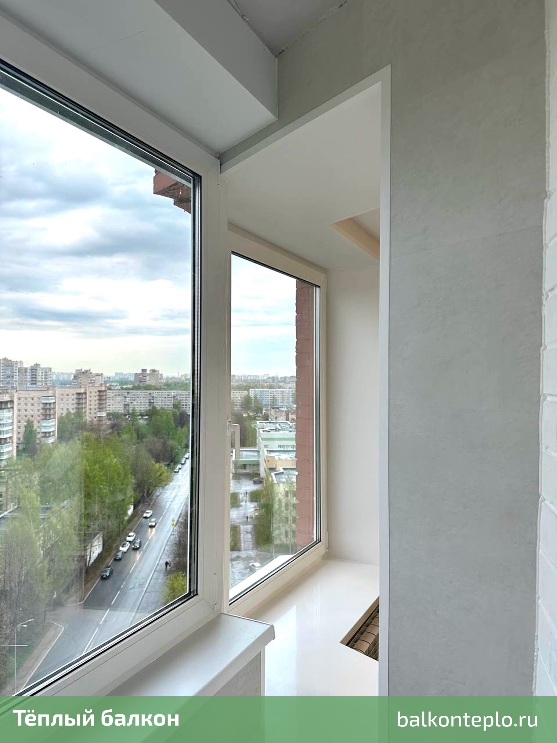 Еще один балкон в Петербурге стал полноценной комнатой 🏠✨