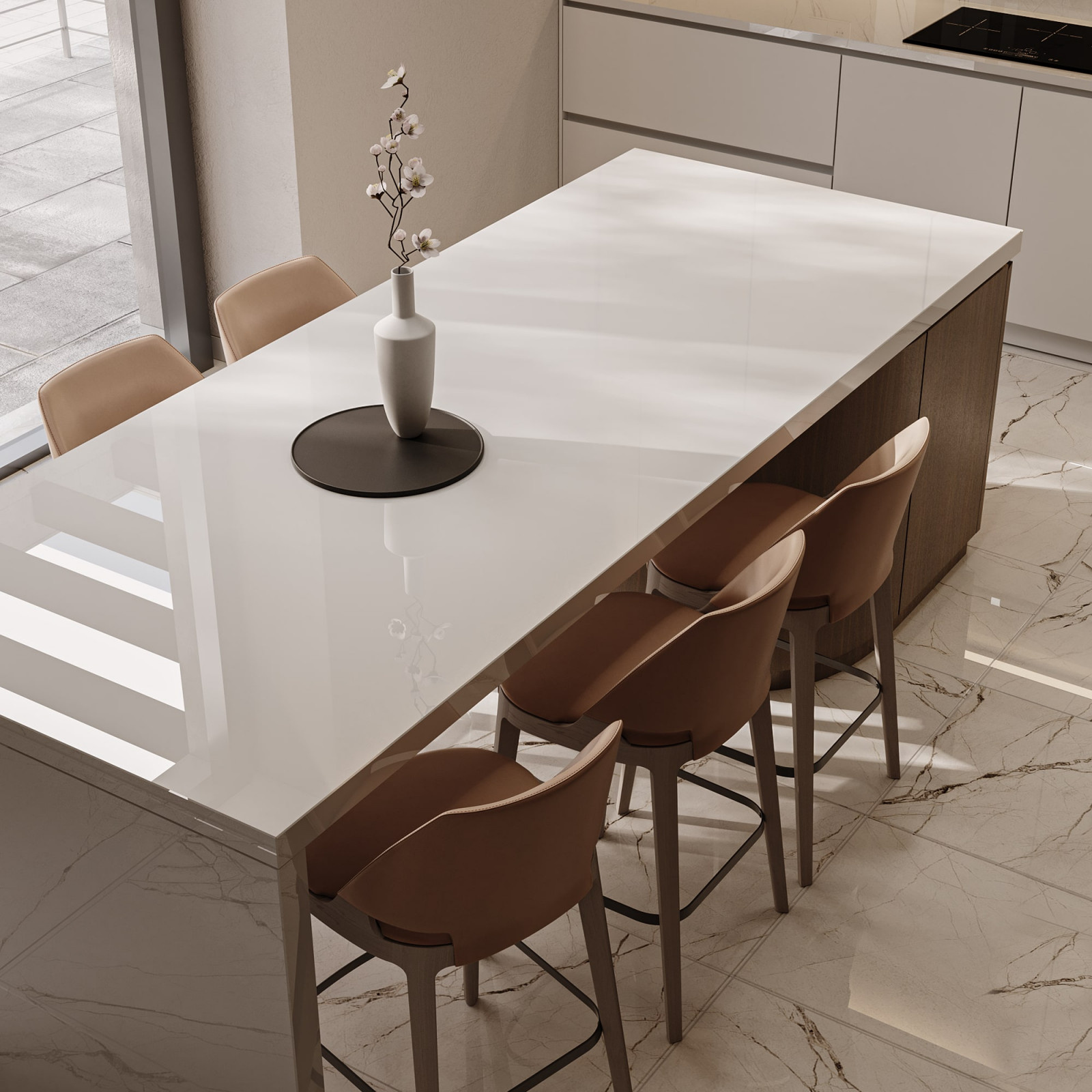 Combination of Beige