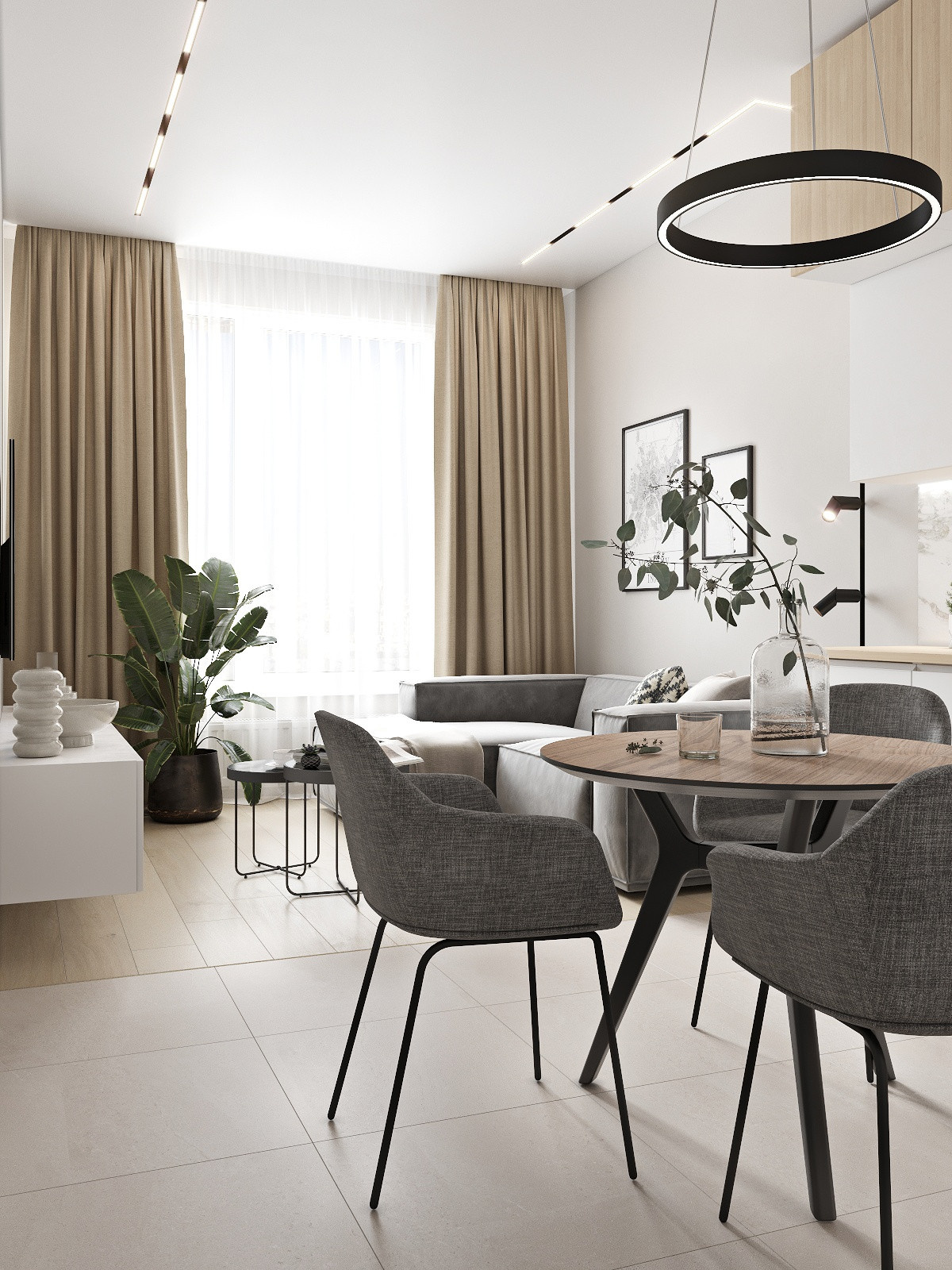 ЖК Лица, 2 комнаты, 62 м²