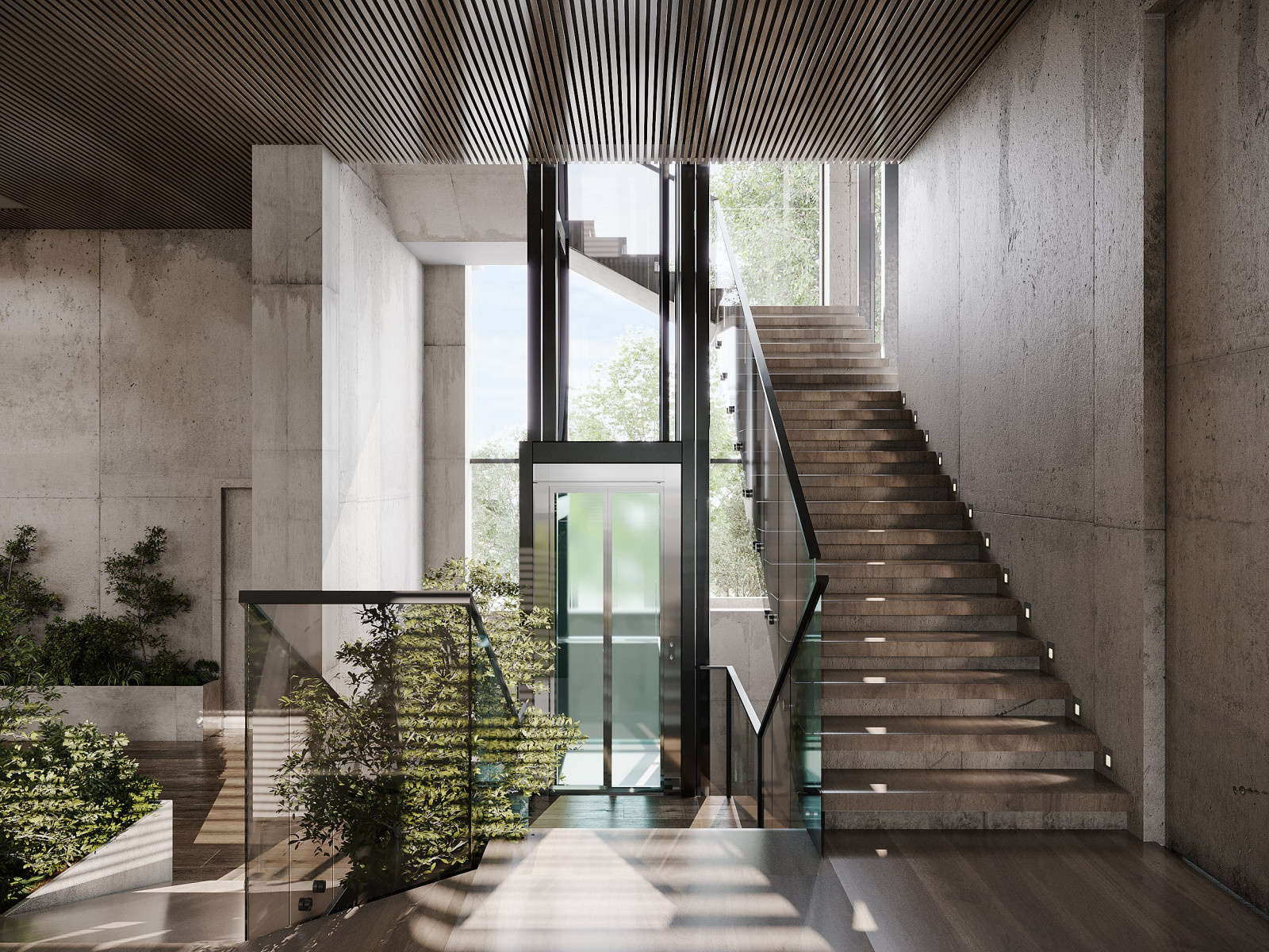 A Piece of Nature in Interior