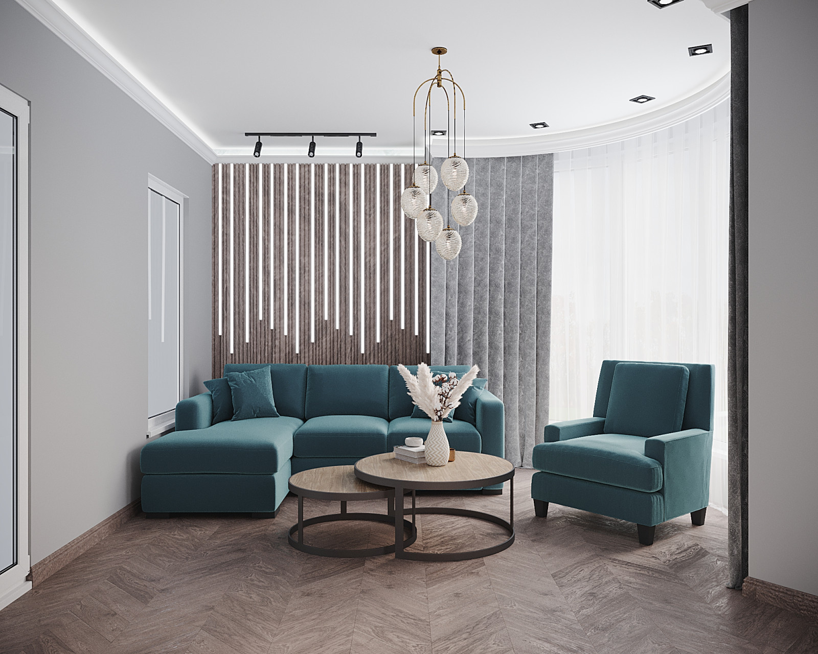 ЖК Алия, 1 комната, 53 м²