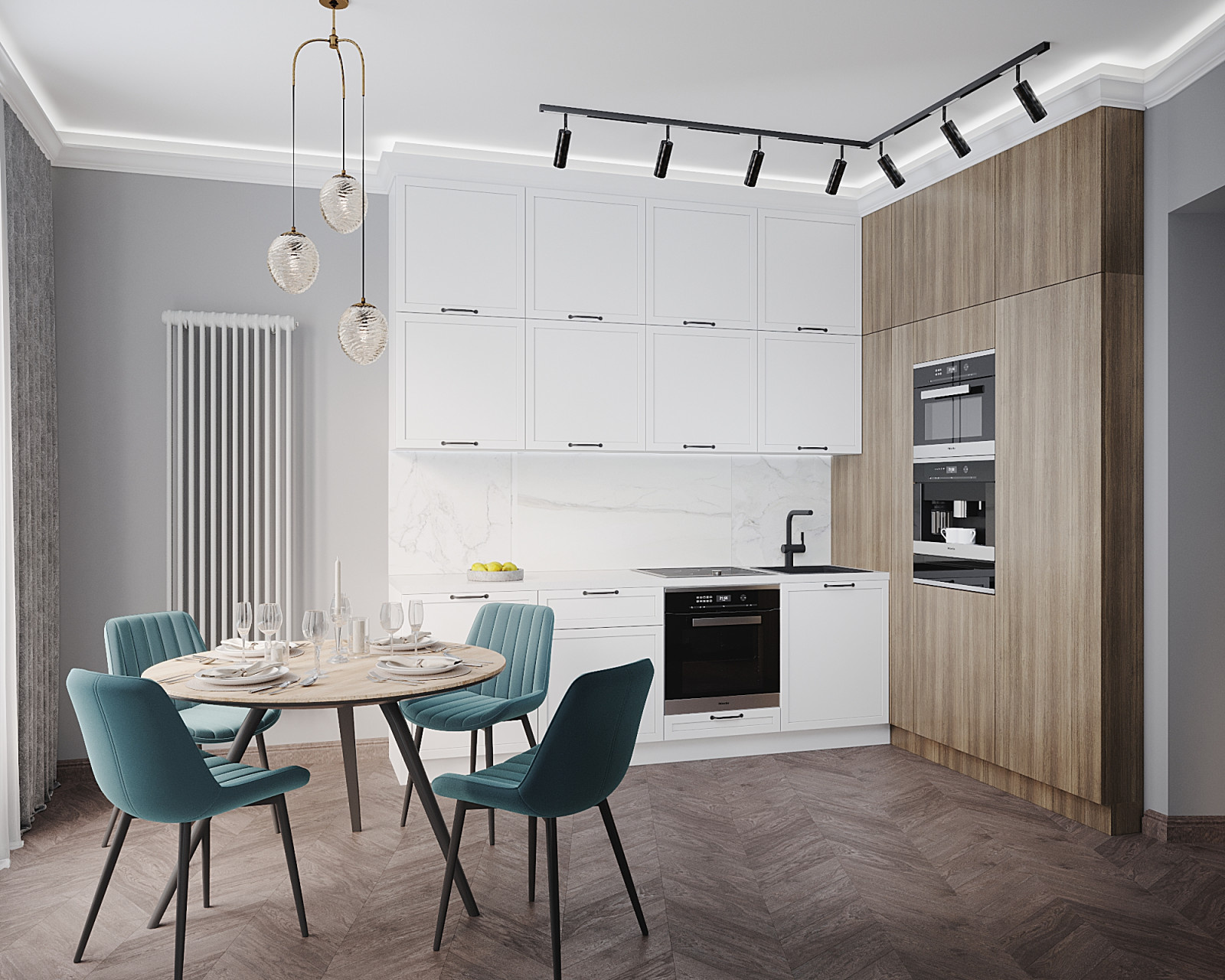 ЖК Алия, 1 комната, 53 м²