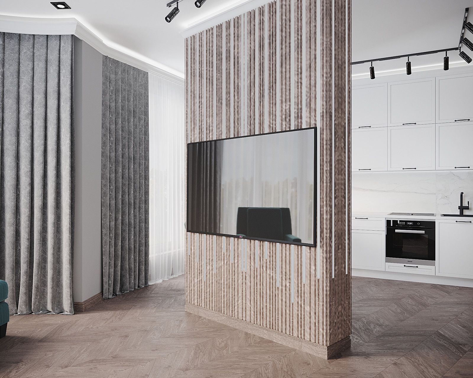 ЖК Алия, 1 комната, 53 м²