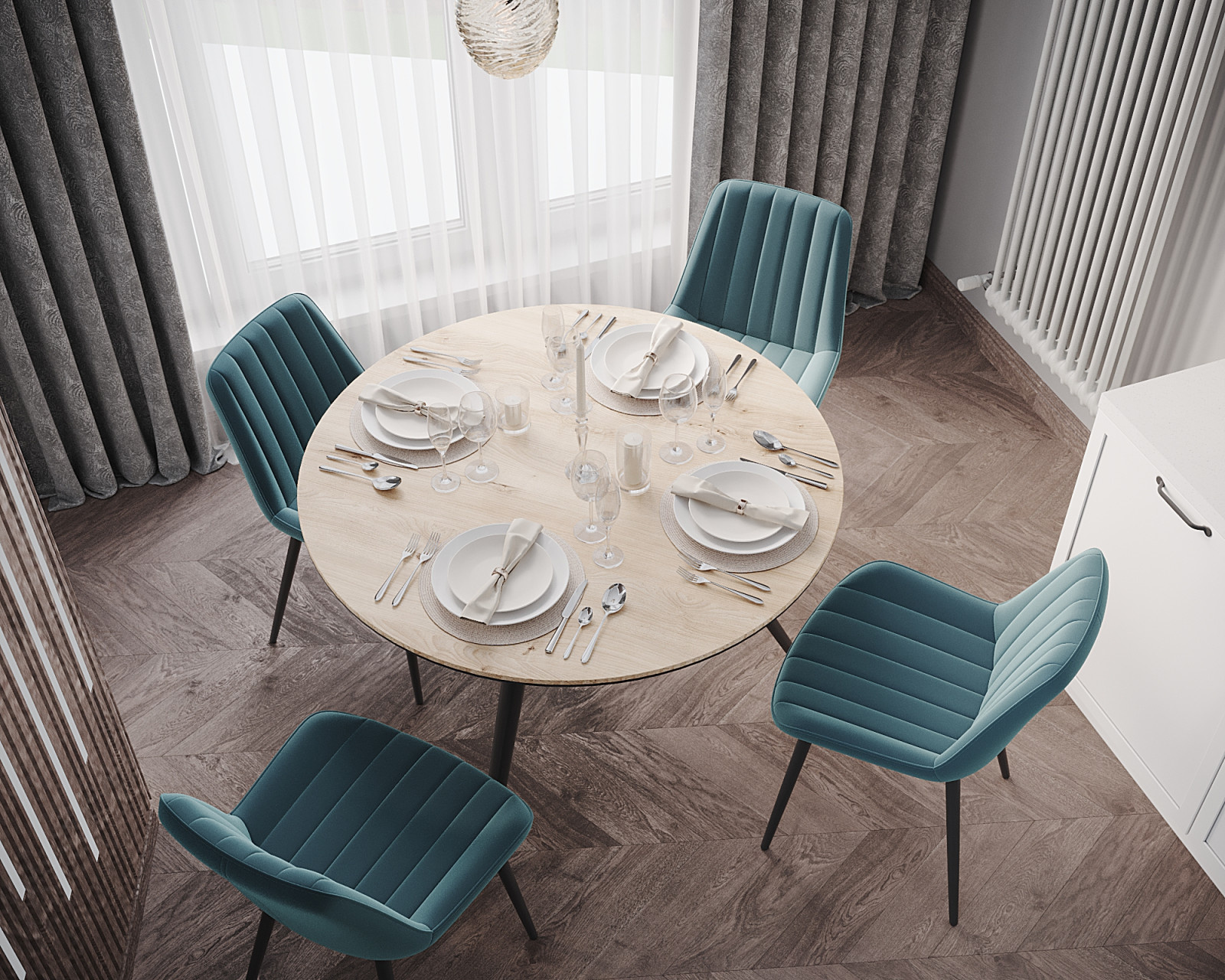 ЖК Алия, 1 комната, 53 м²