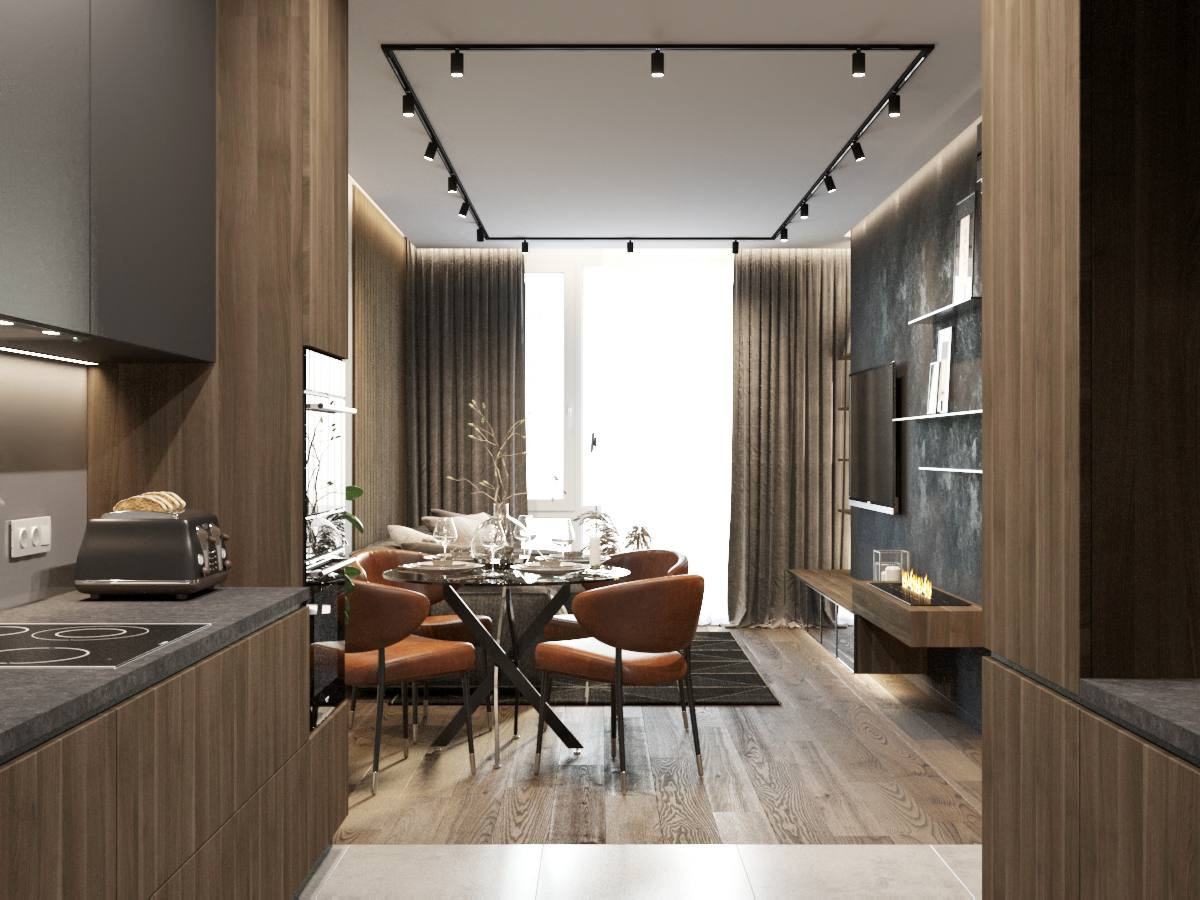 ЖК Артисан, 2 комнаты, 57 м²