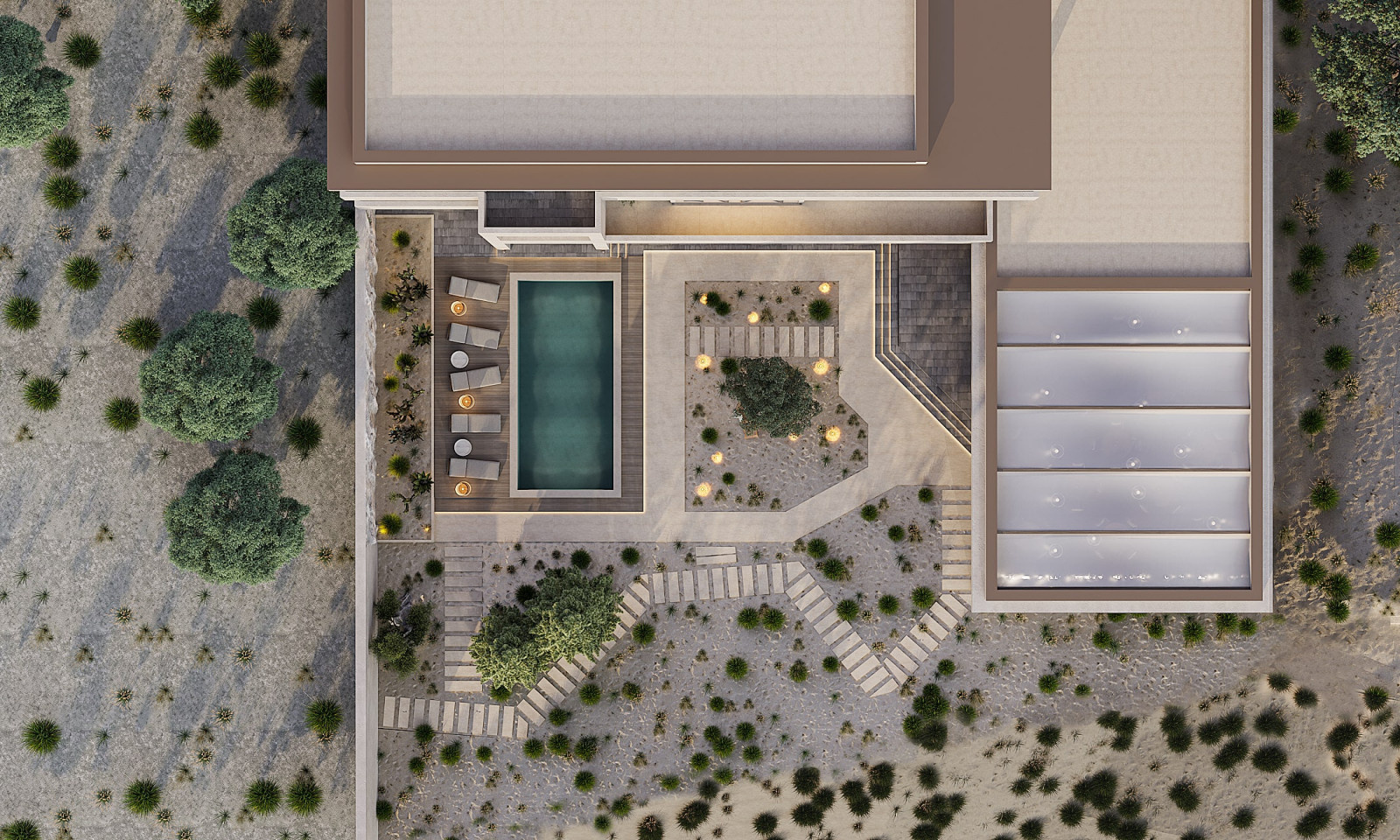 Building in White