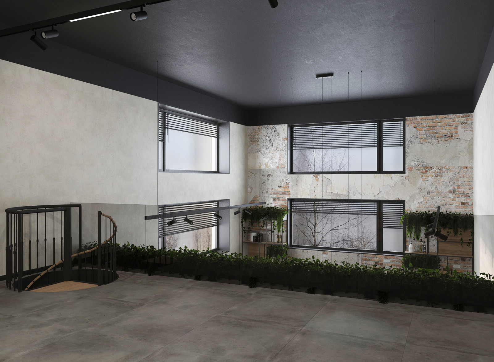 Офисное пространство в стиле LOFT