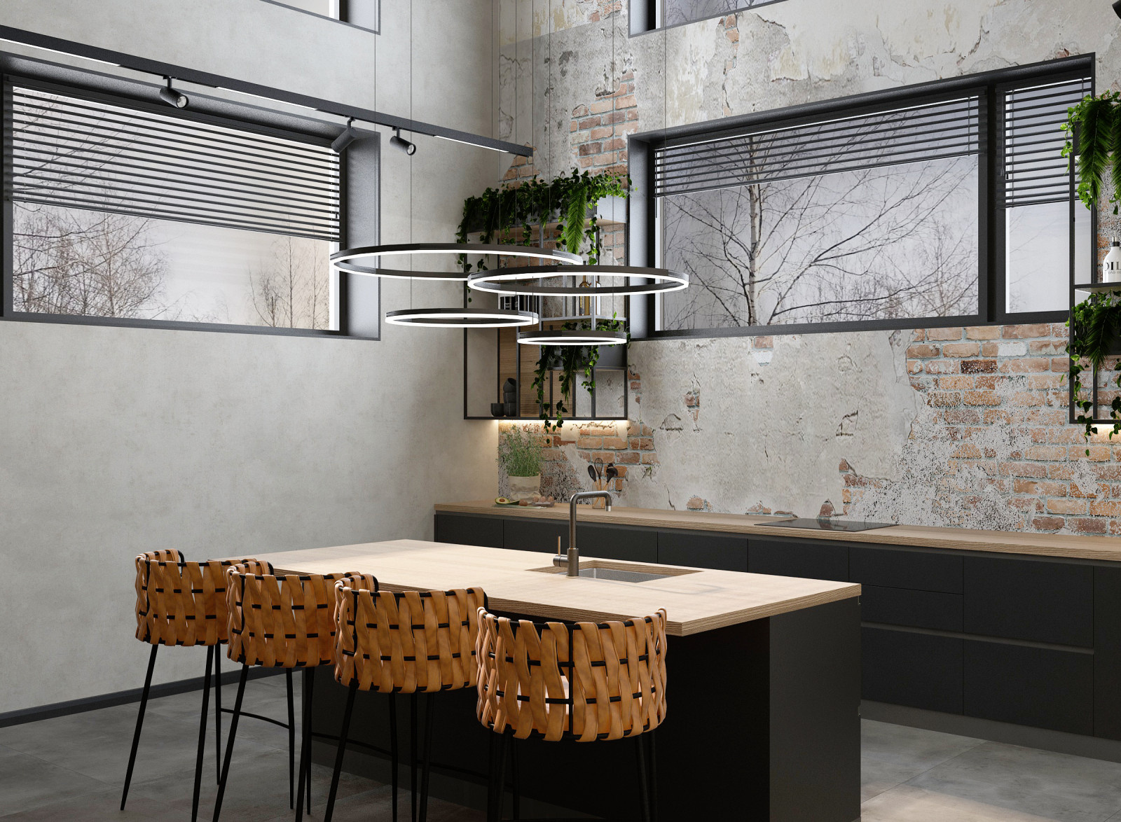 Офисное пространство в стиле LOFT