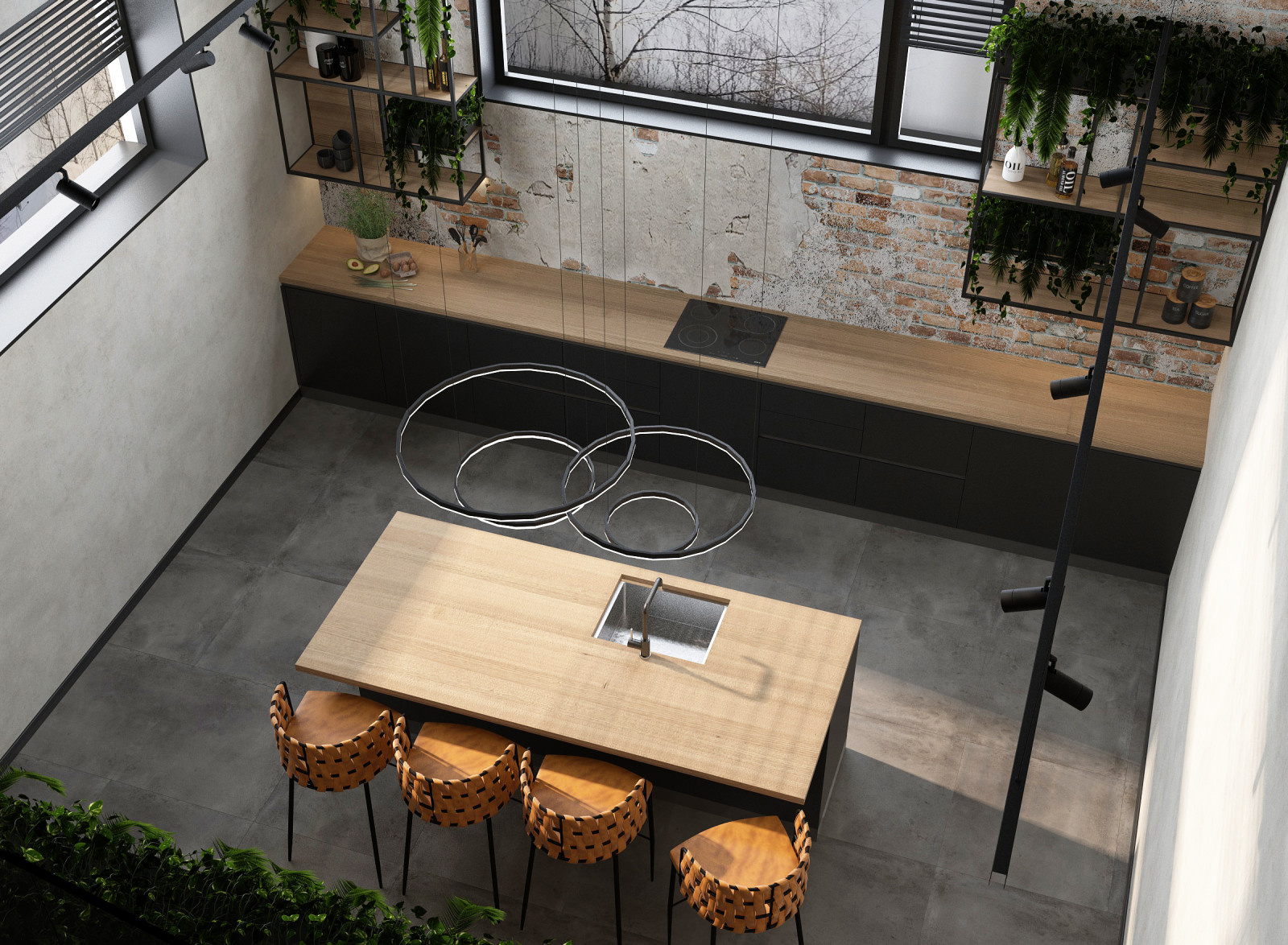 Офисное пространство в стиле LOFT