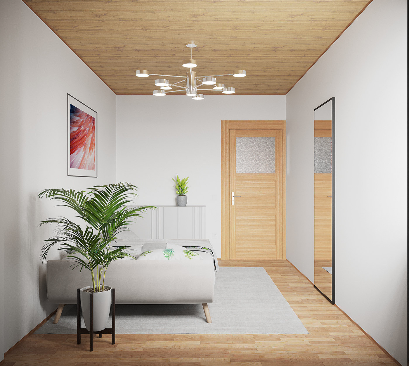 Gästezimmer aus einem anderen Blickwinkel