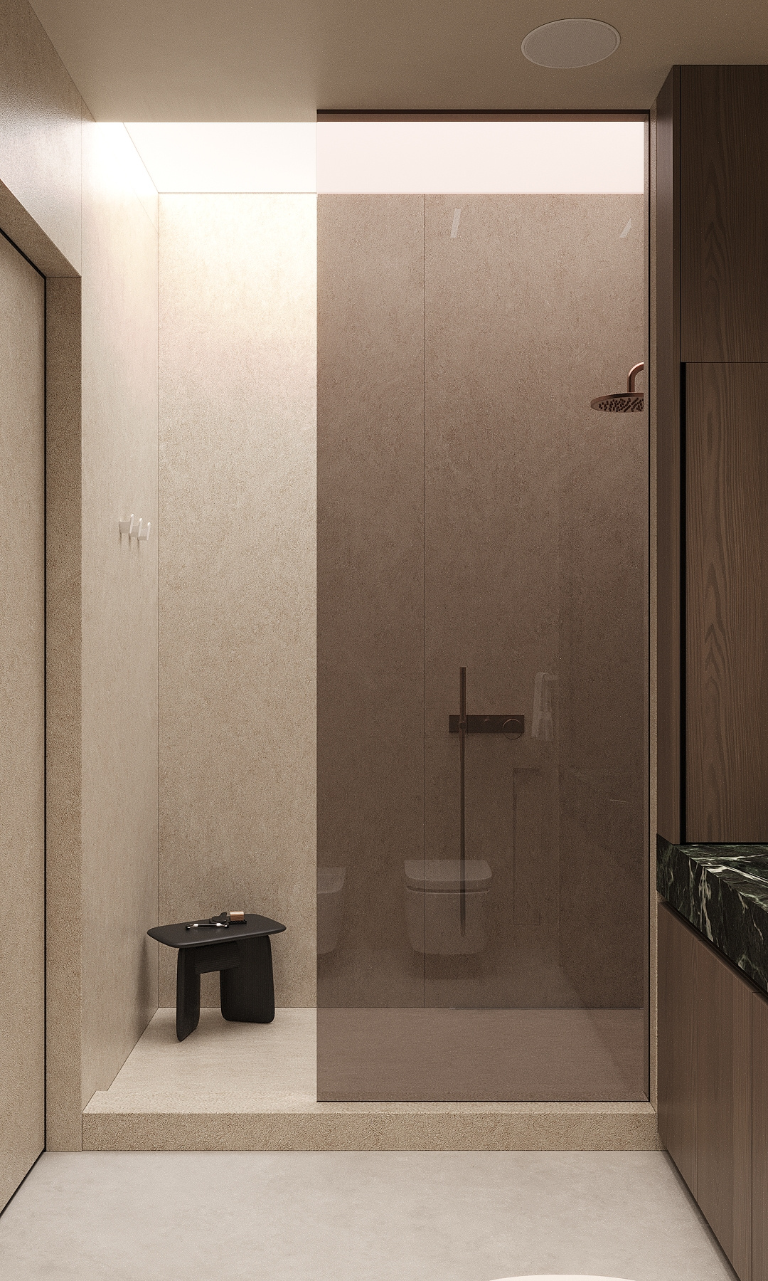 ЖК Шагал 135 м2. Интеллектуальный минимализм с осью приватности