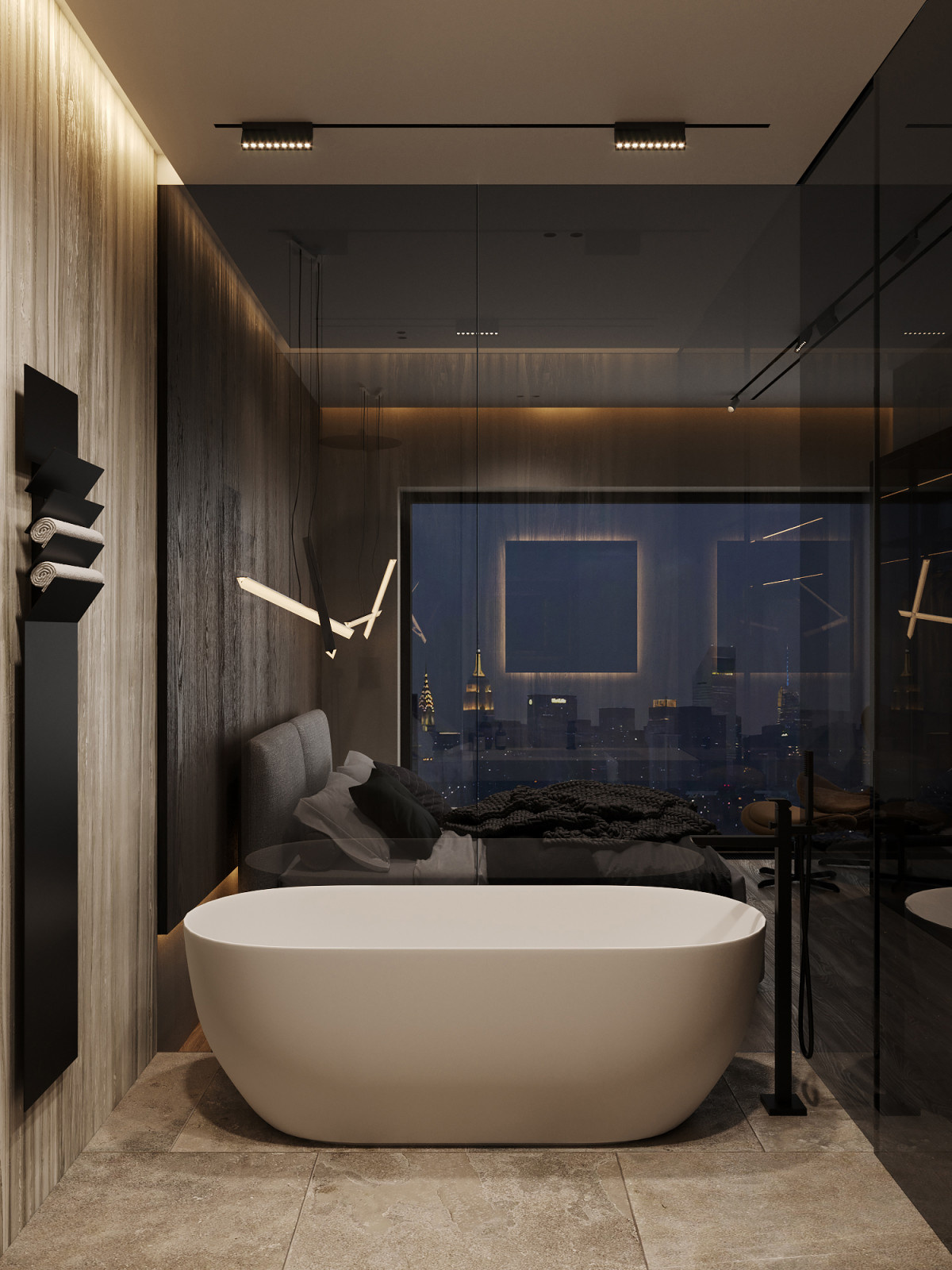 Contemporary apartments