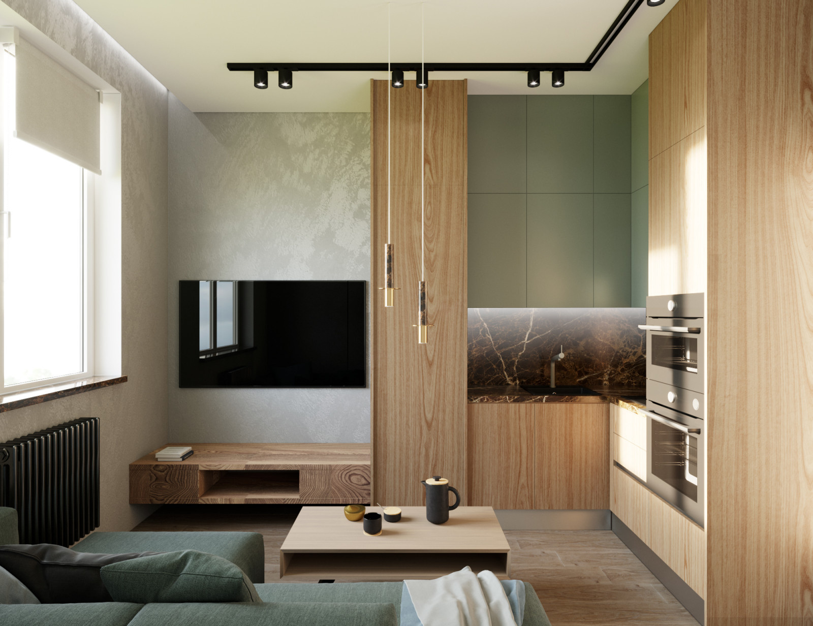 ЖК Петровский Парк, 1 комната, 40 м²