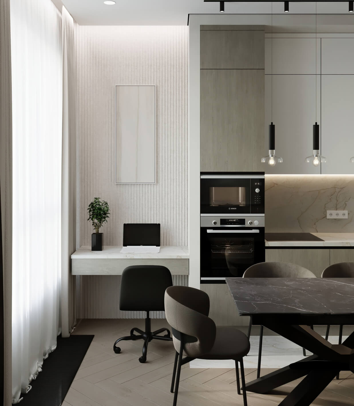 2 Квартира в Москве ЖК Sydney City, 60м2