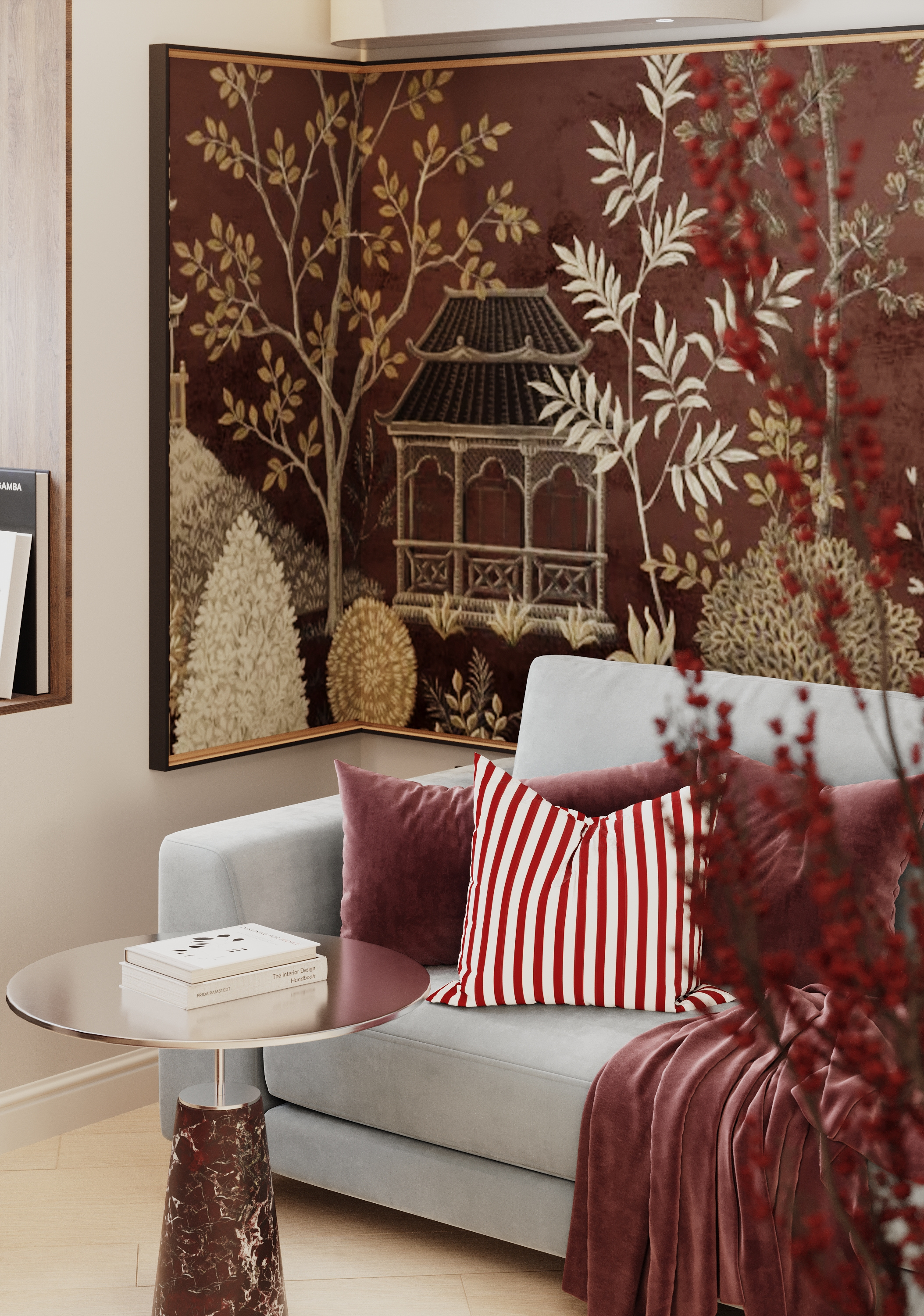 Обложка проекта: Дизайн-проект квартиры студии 27м2, в Екатеринбурге