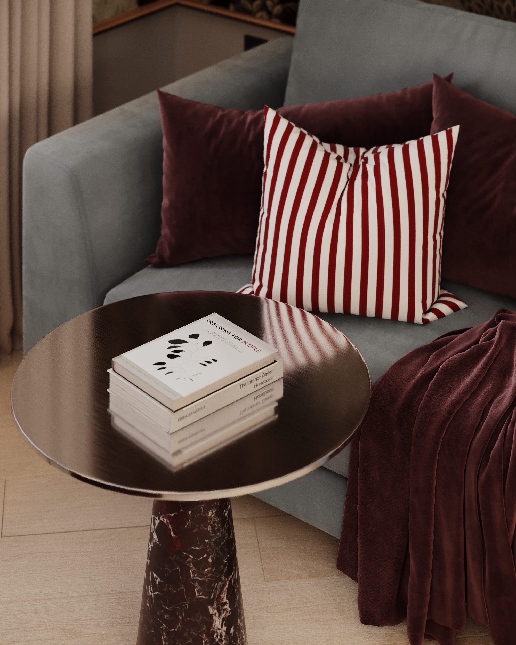 Дизайн-проект квартиры студии 27м2, в Екатеринбурге