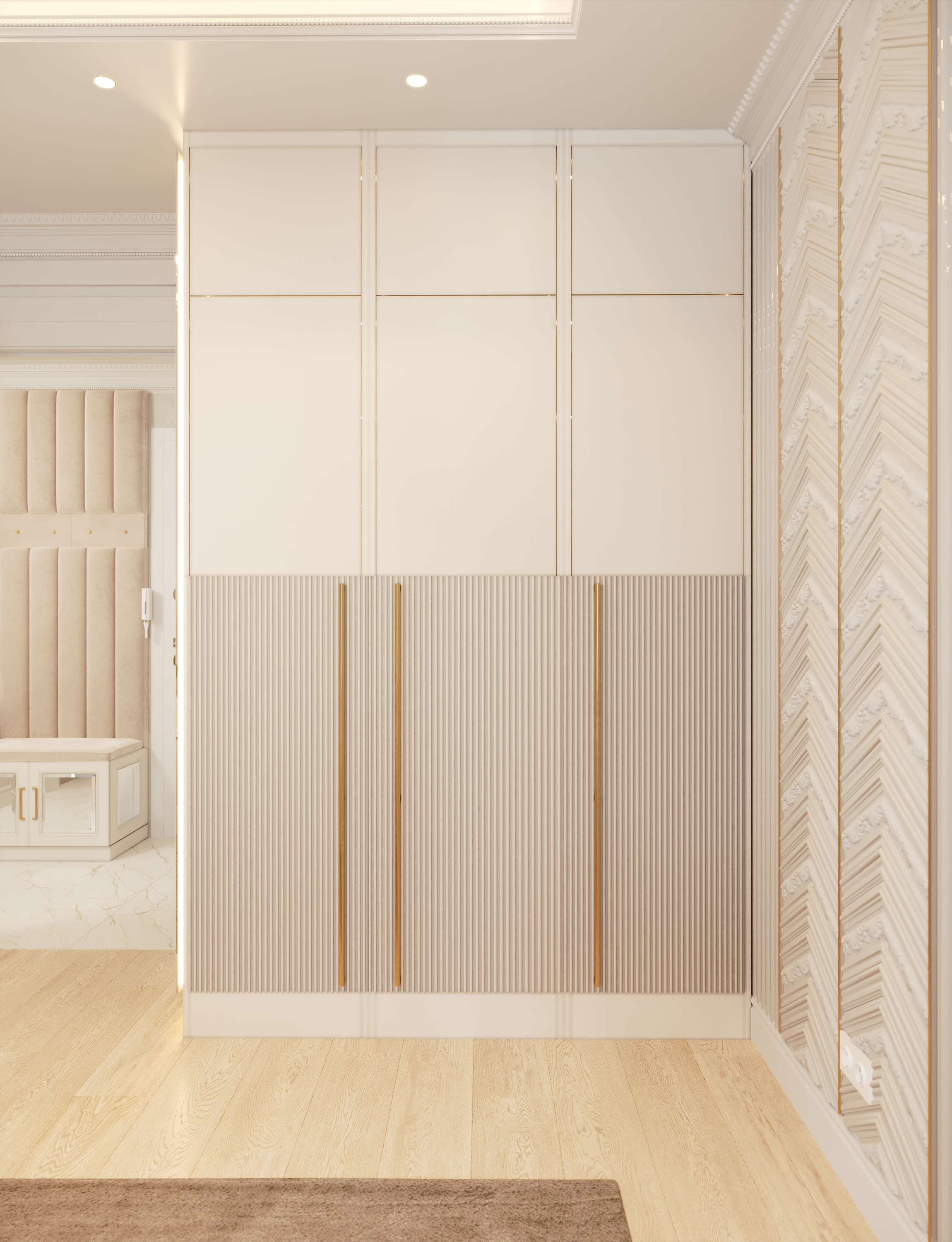 Разработка интерьера в стиле неоклассика в ЖК Ариосто, Санкт-Петербург